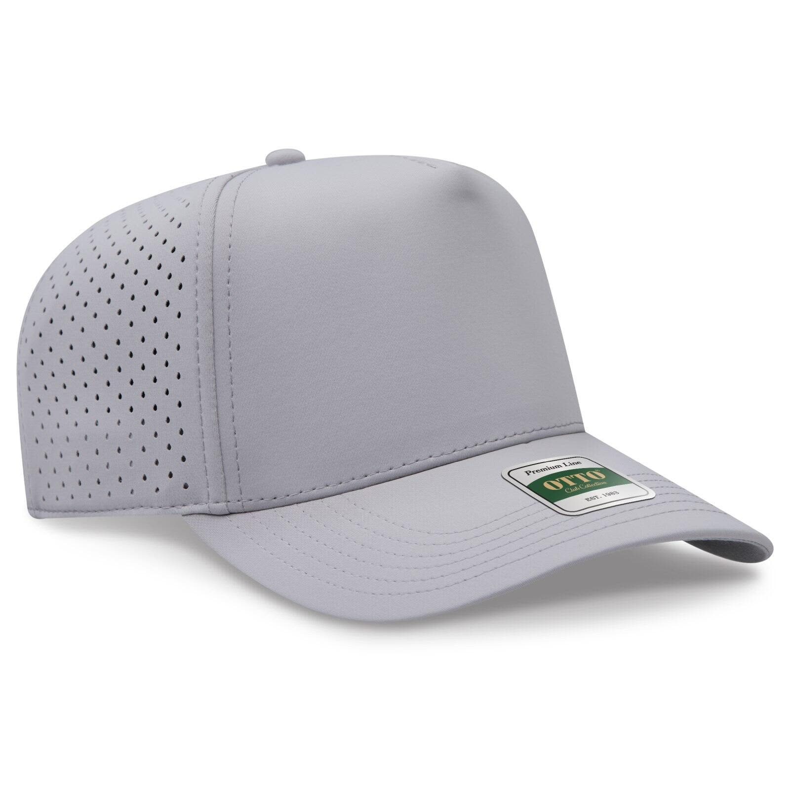Club Collection 5 Panel Pro Style Perforated Cap C3-122
