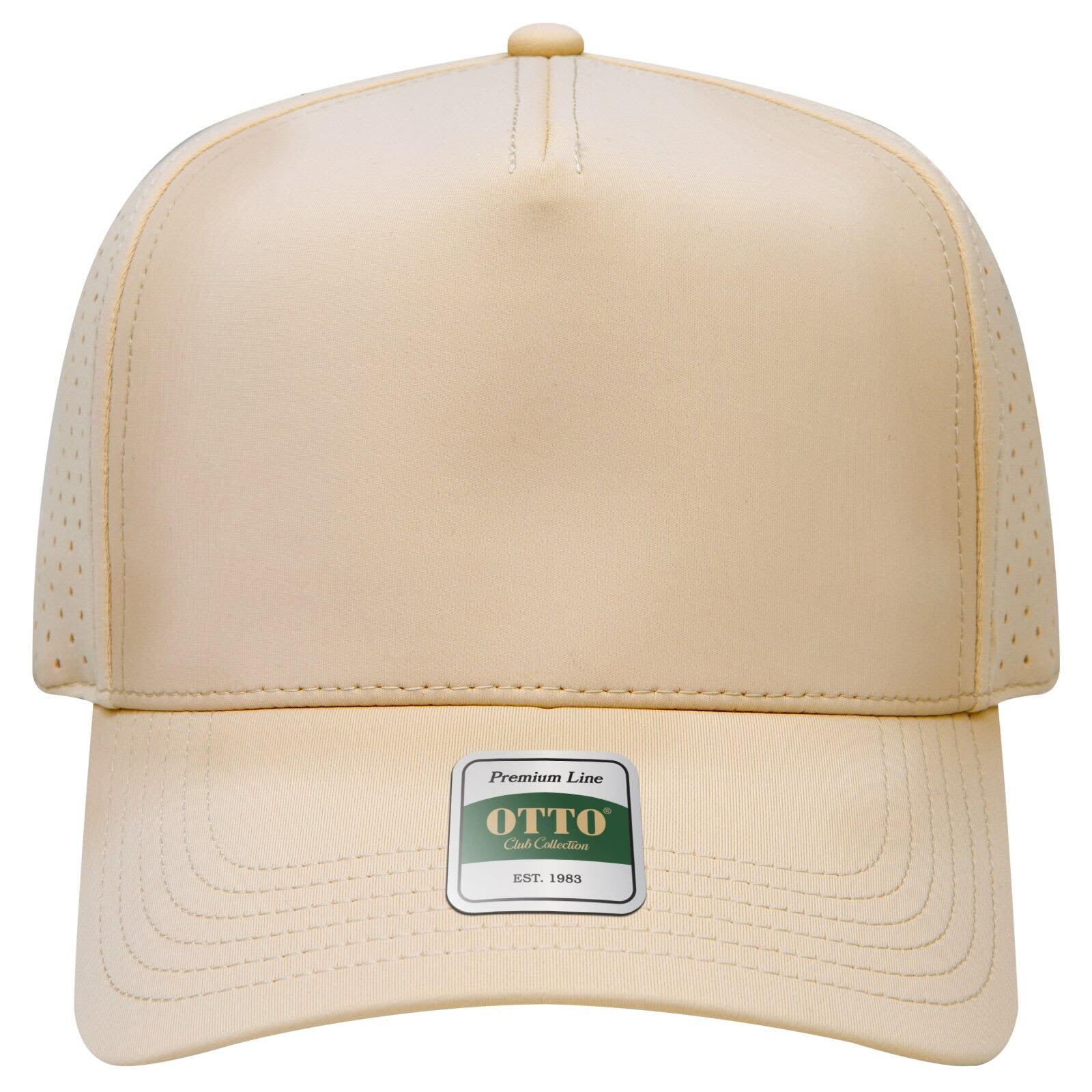 Club Collection 5 Panel Pro Style Perforated Cap C3-122