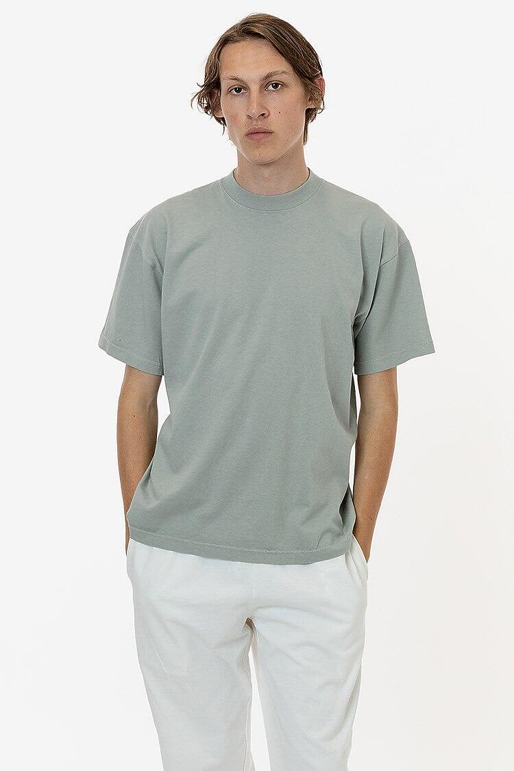 Short Sleeve Garment Dye Crewneck Tee C3-1801GD