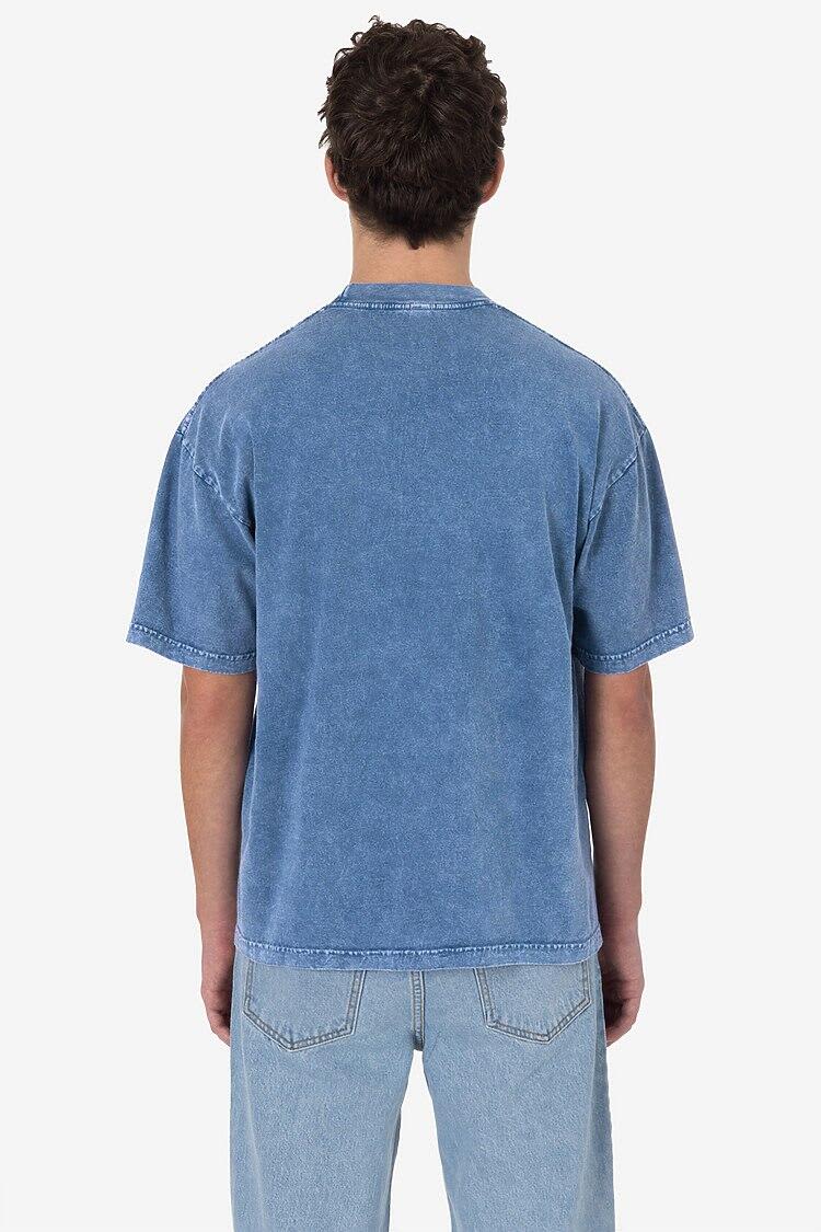 Short Sleeve Mineral Wash Crew Tee C3-1801MW