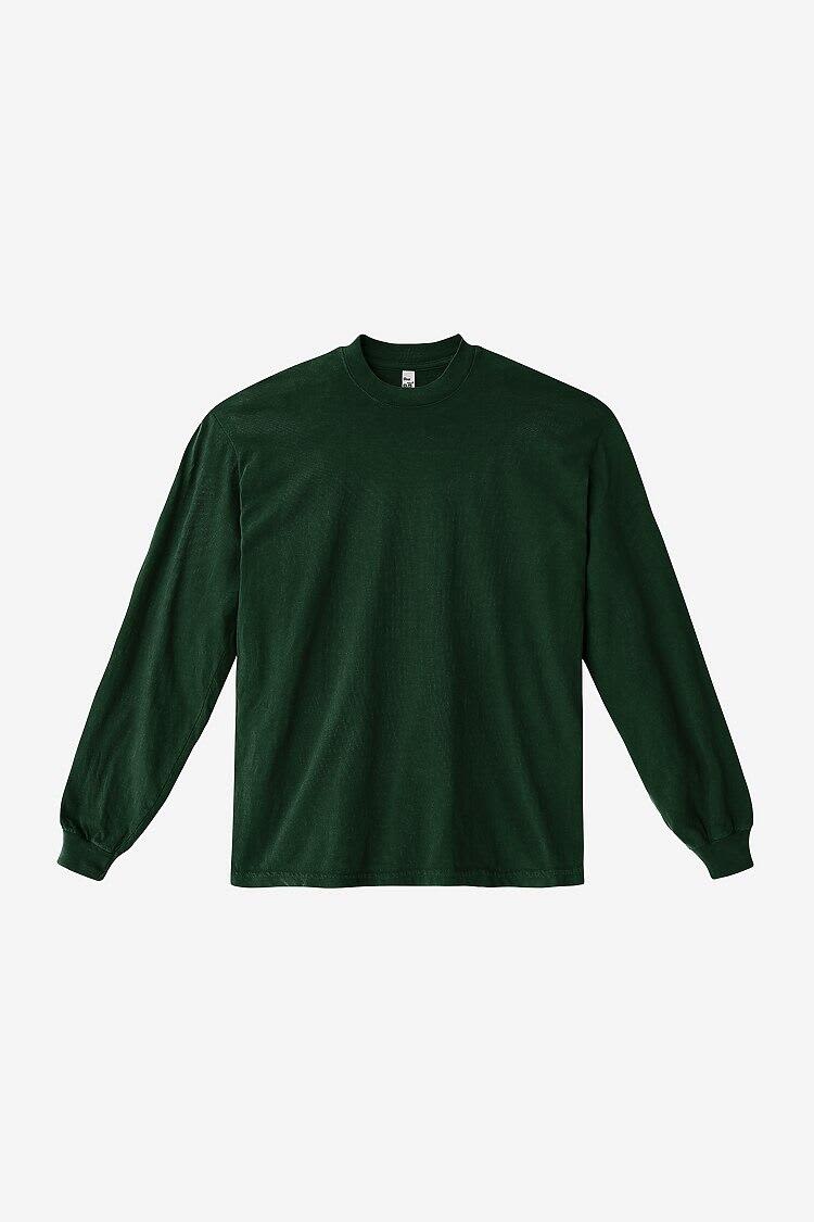 Long Sleeve Garment Dye Crewneck Tee C3-1807GD