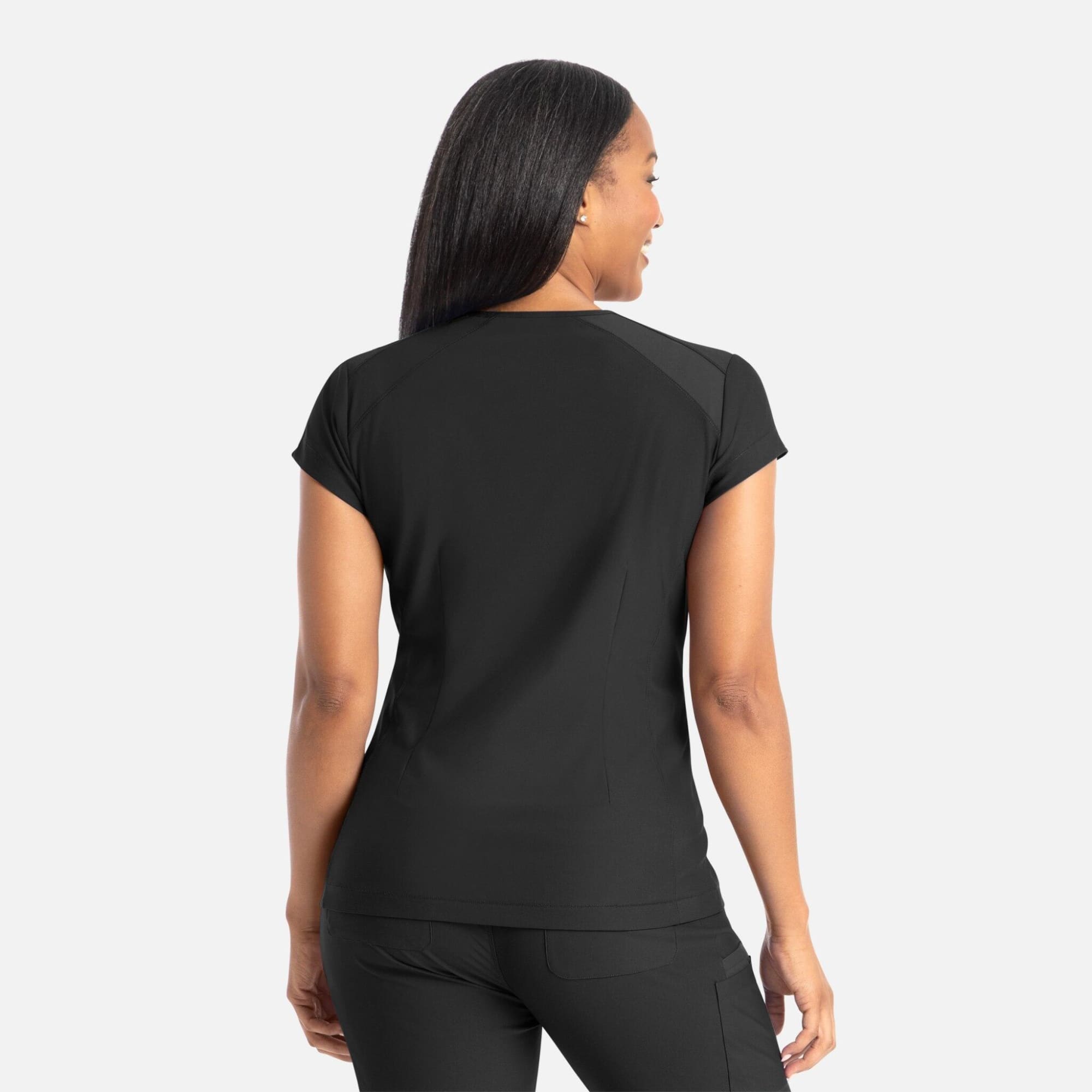 Embrace Zoe Banded V-Neck Top C3-2501