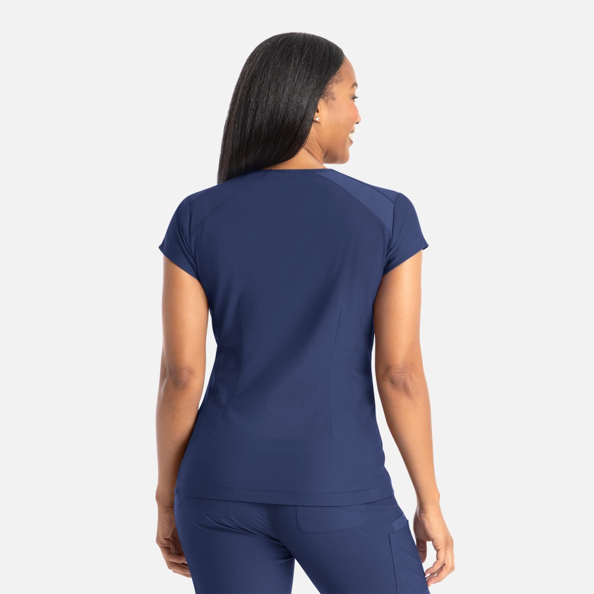 Embrace Zoe Banded V-Neck Top C3-2501