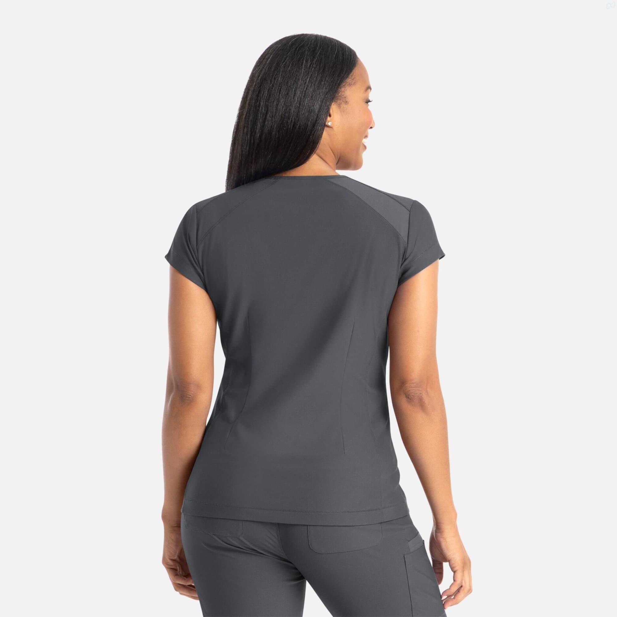Embrace Zoe Banded V-Neck Top C3-2501