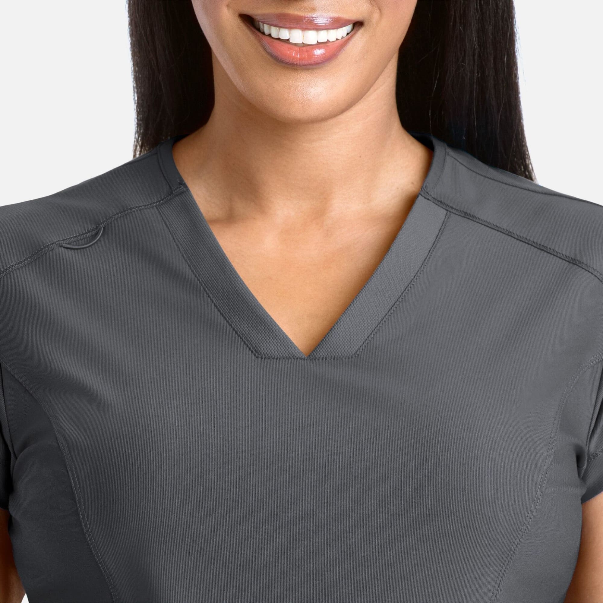Embrace Zoe Banded V-Neck Top C3-2501