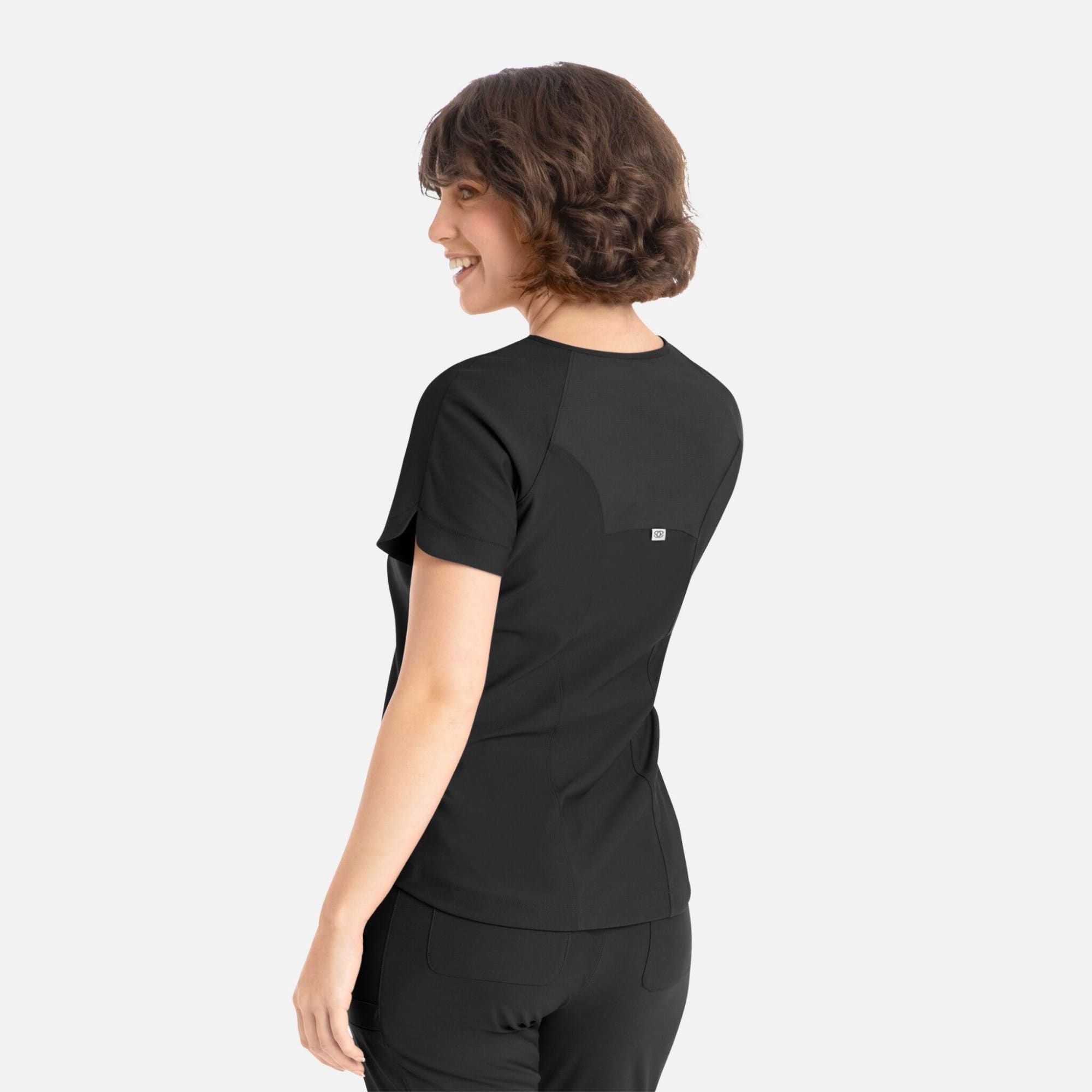 Embrace Luna Tuckable Y-Neck Top C3-2502