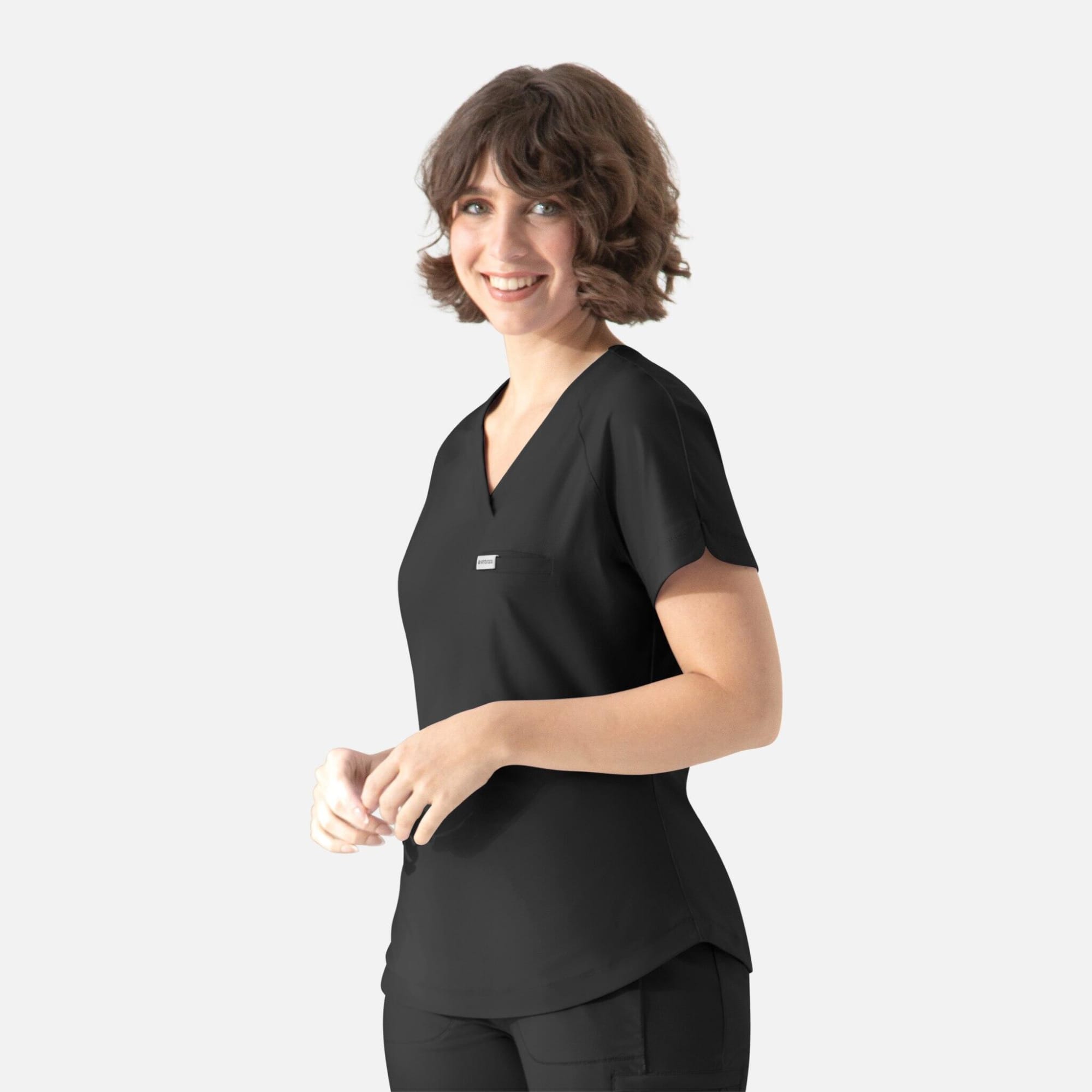 Embrace Luna Tuckable Y-Neck Top C3-2502
