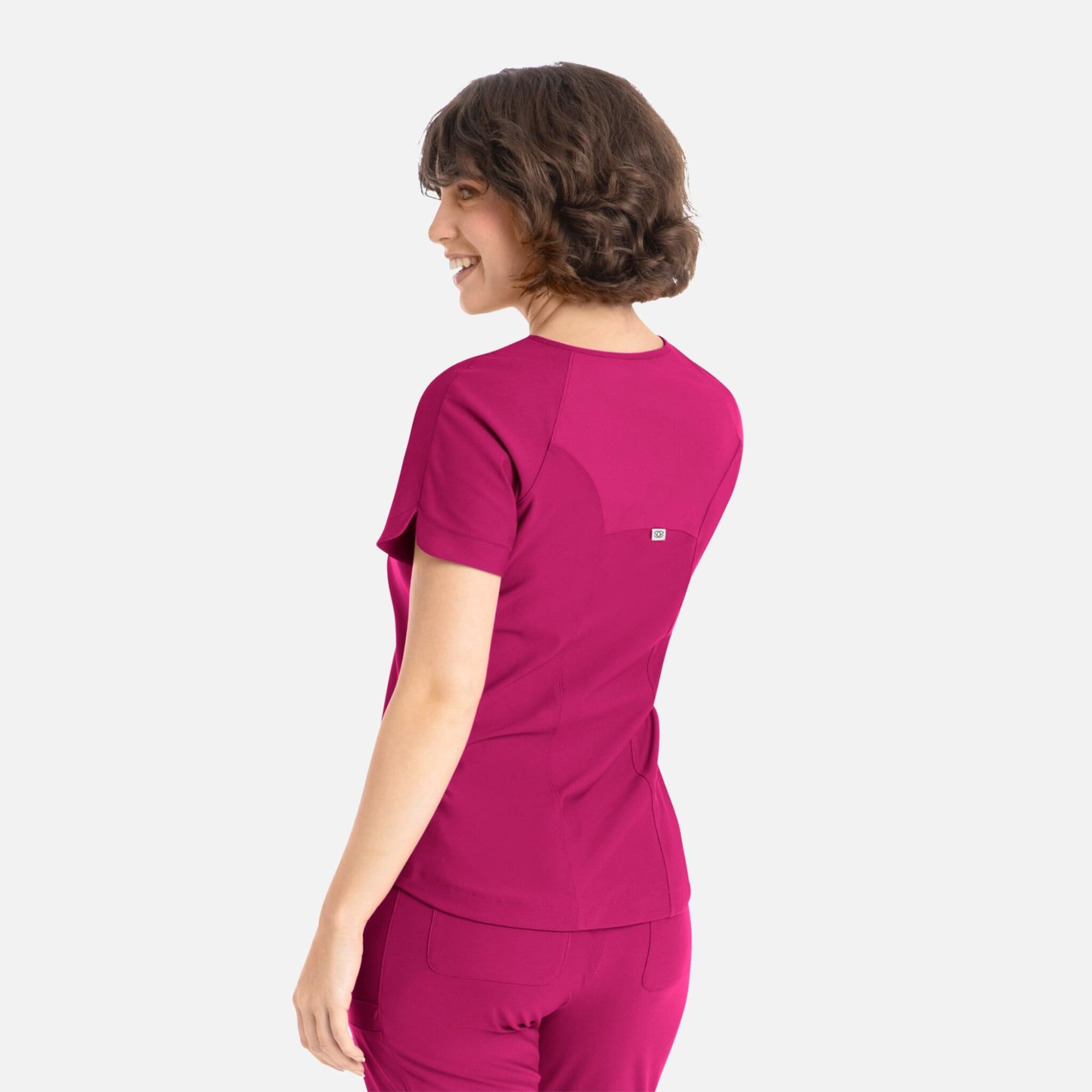 Embrace Luna Tuckable Y-Neck Top C3-2502