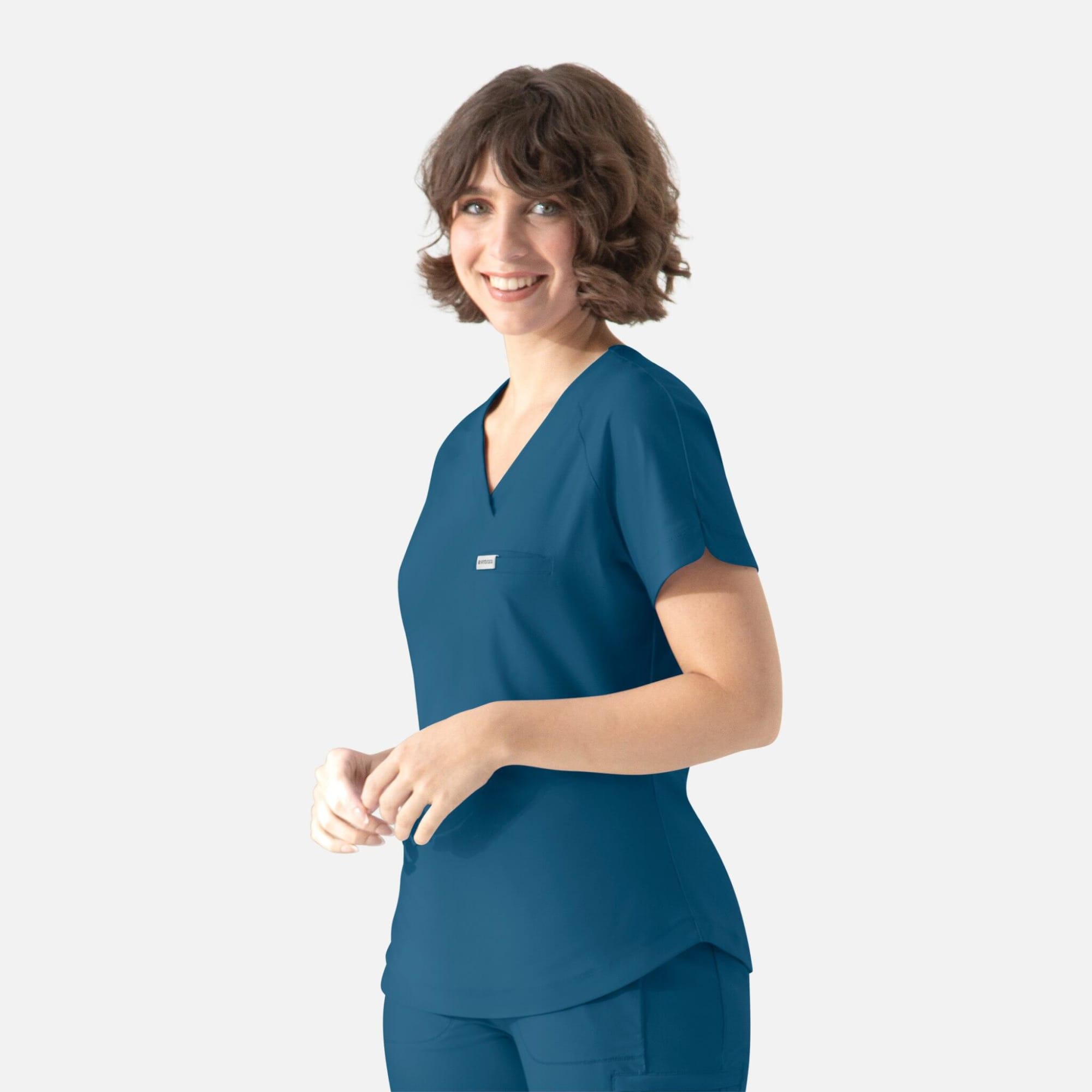 Embrace Luna Tuckable Y-Neck Top C3-2502