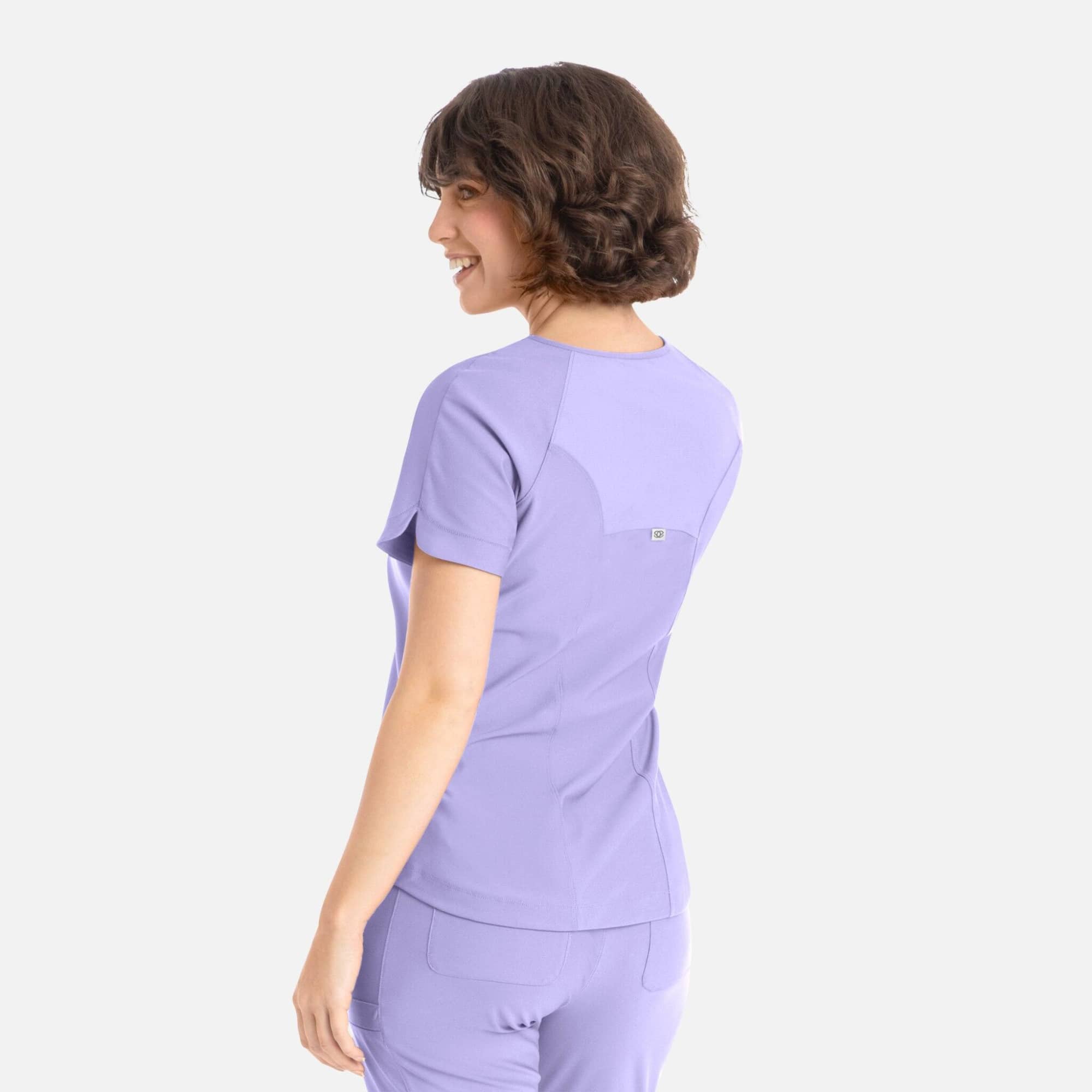 Embrace Luna Tuckable Y-Neck Top C3-2502