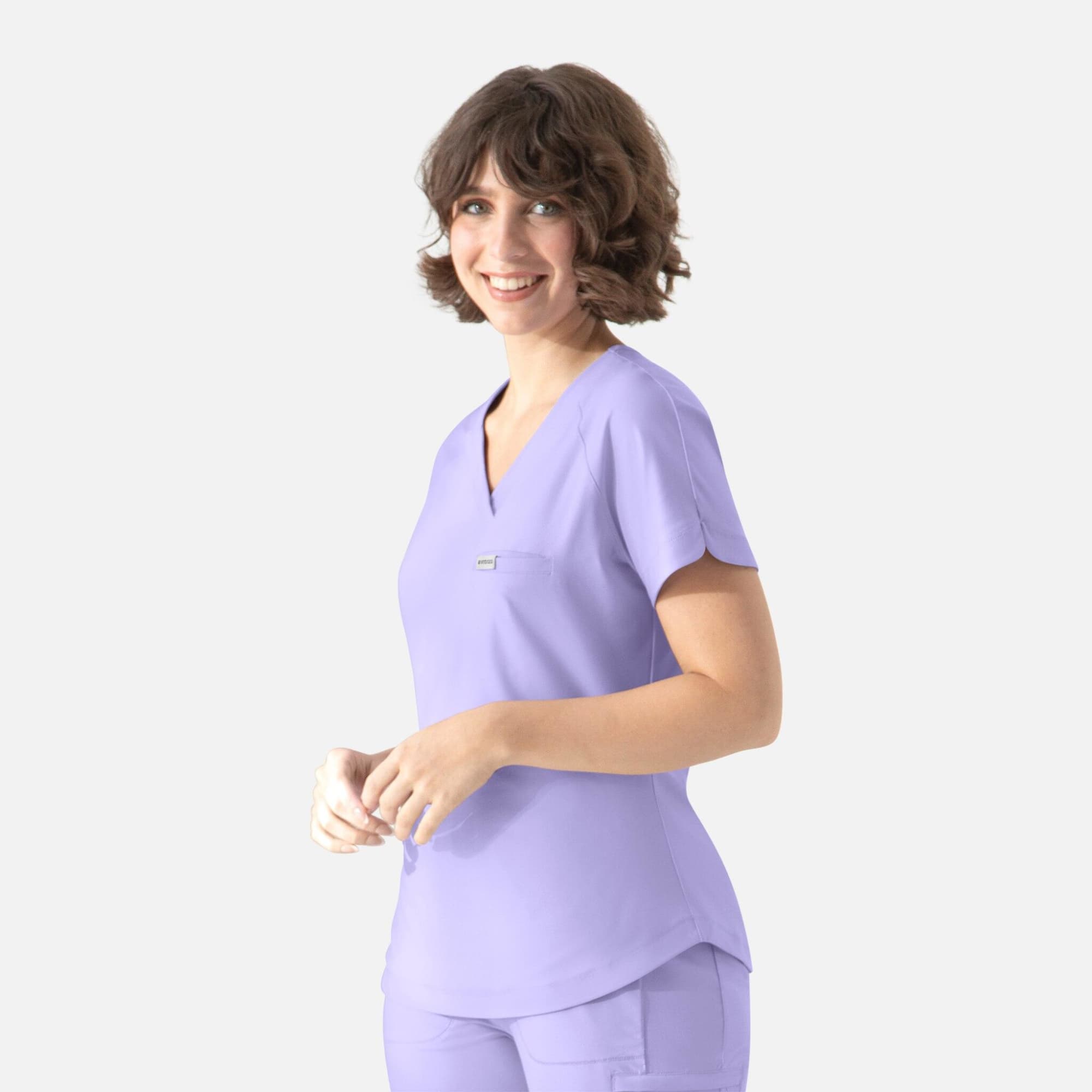 Embrace Luna Tuckable Y-Neck Top C3-2502