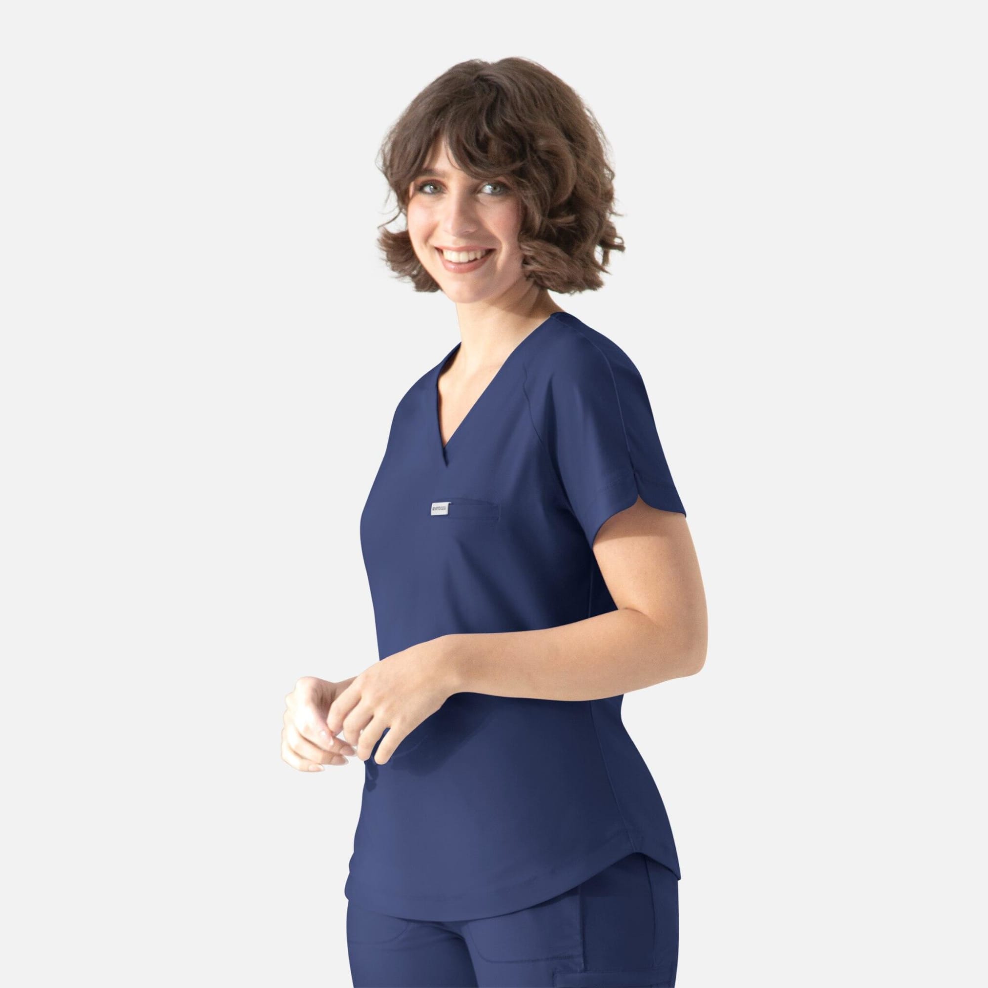 Embrace Luna Tuckable Y-Neck Top C3-2502