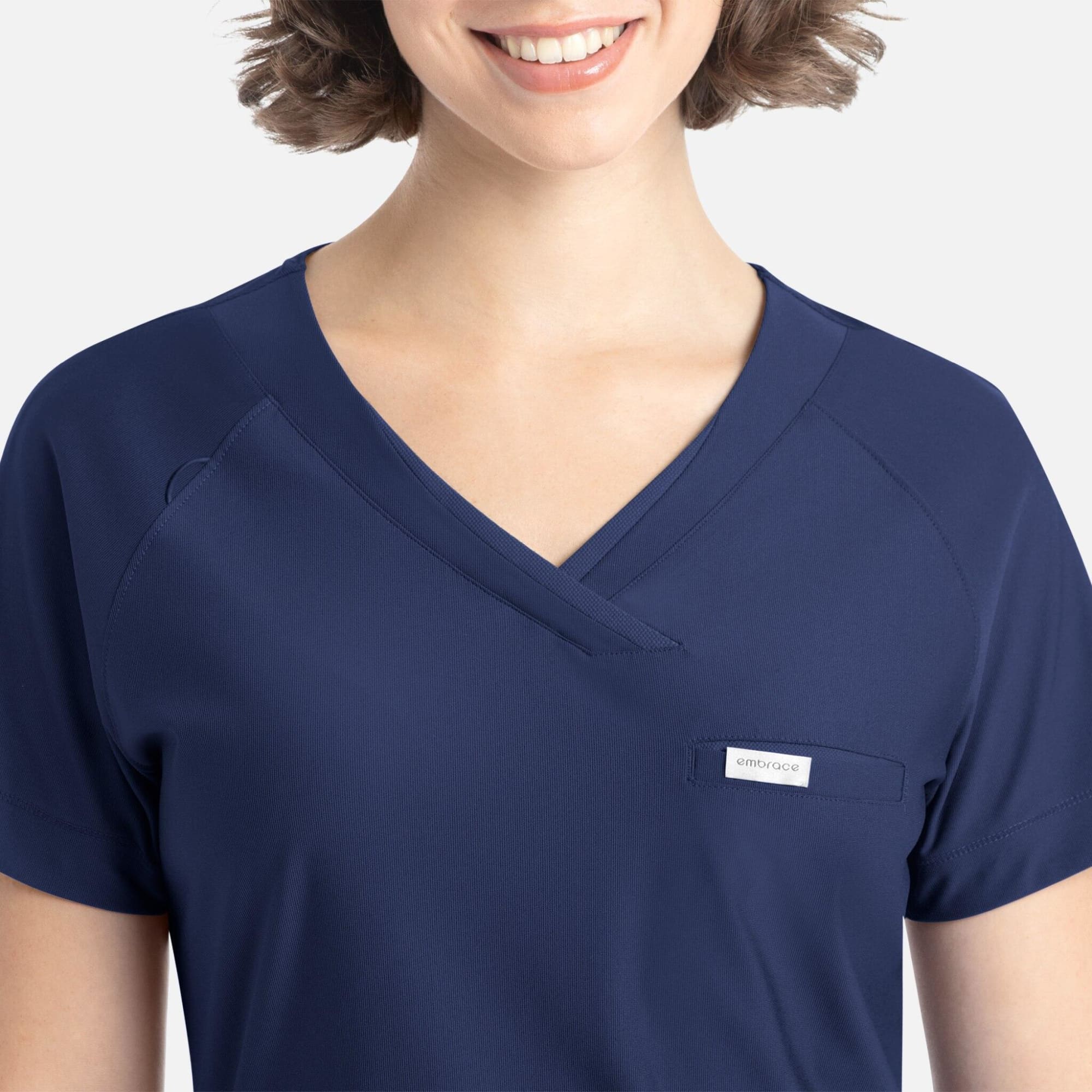 Embrace Luna Tuckable Y-Neck Top C3-2502