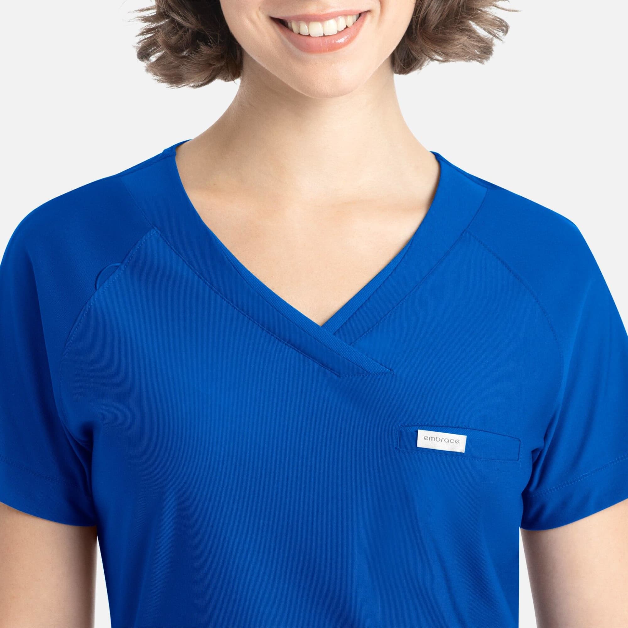 Embrace Luna Tuckable Y-Neck Top C3-2502