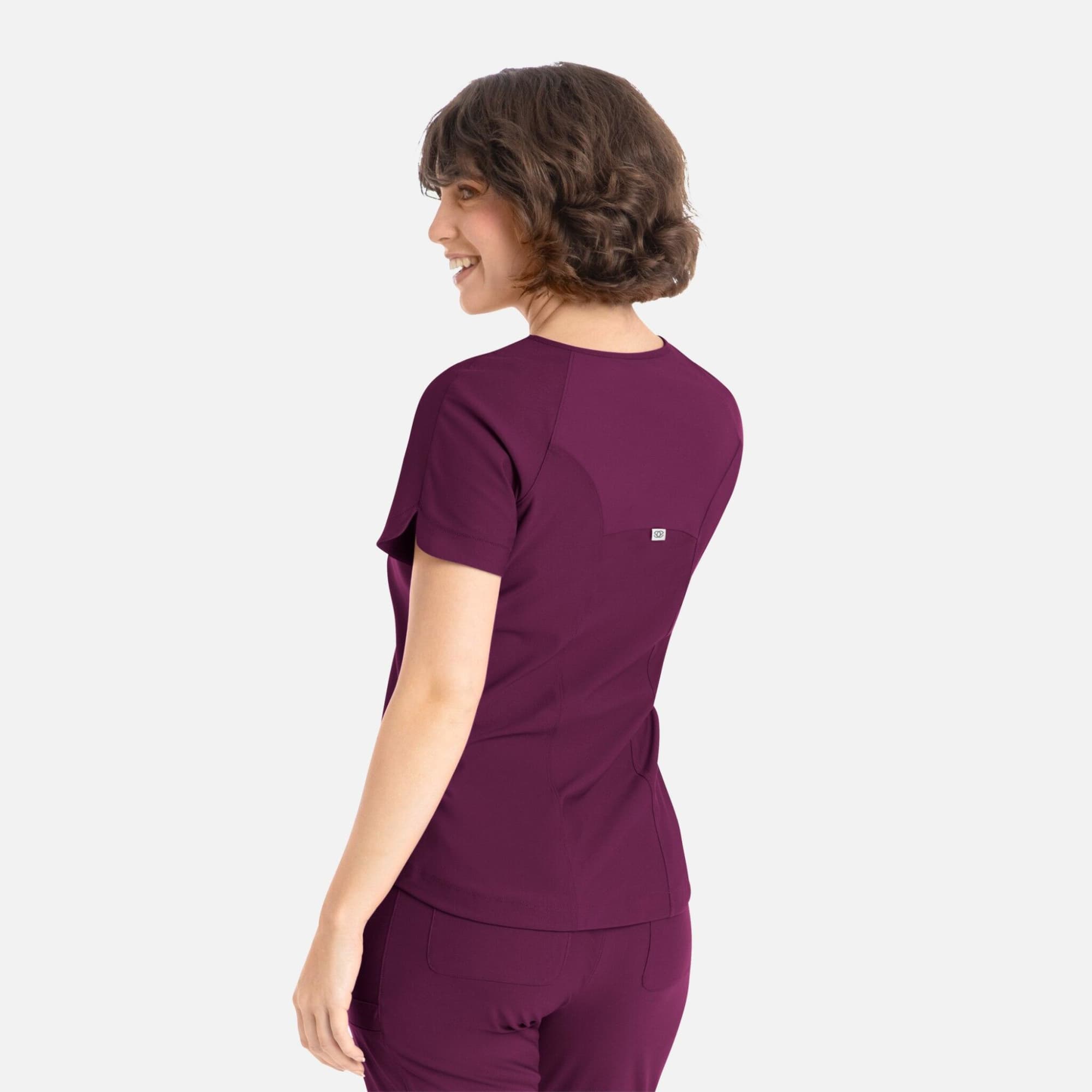 Embrace Luna Tuckable Y-Neck Top C3-2502