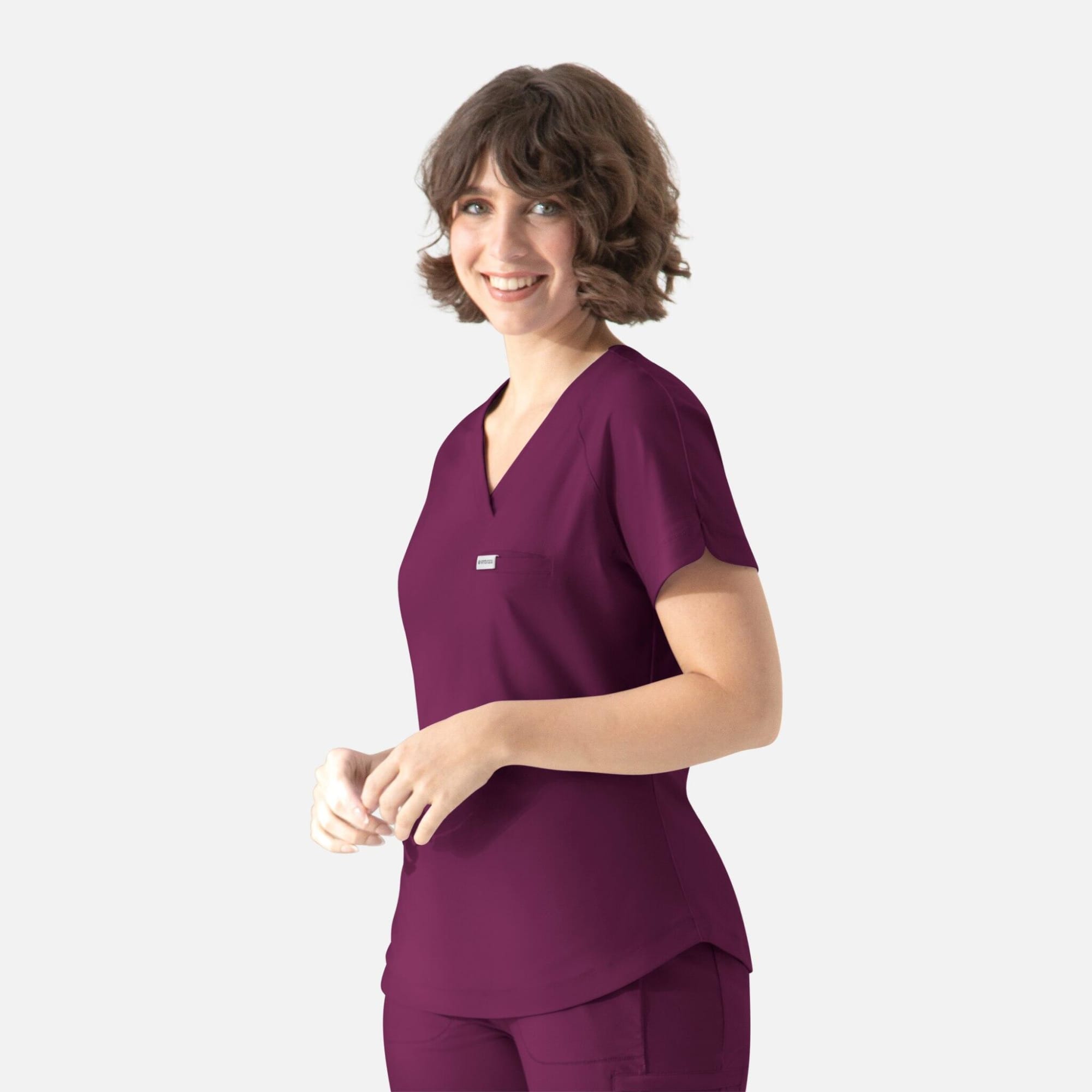 Embrace Luna Tuckable Y-Neck Top C3-2502