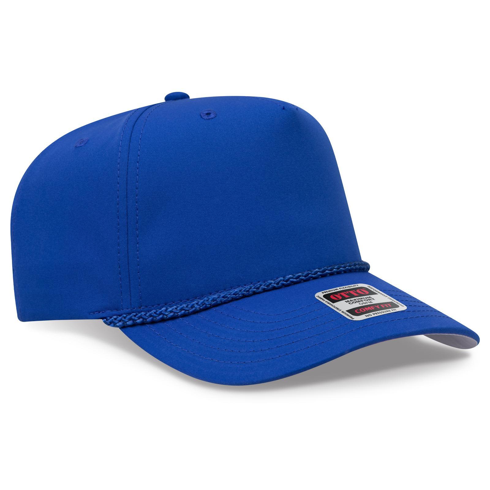 5 Panel Mid Profile Rope Baseball Cap C3-31-6