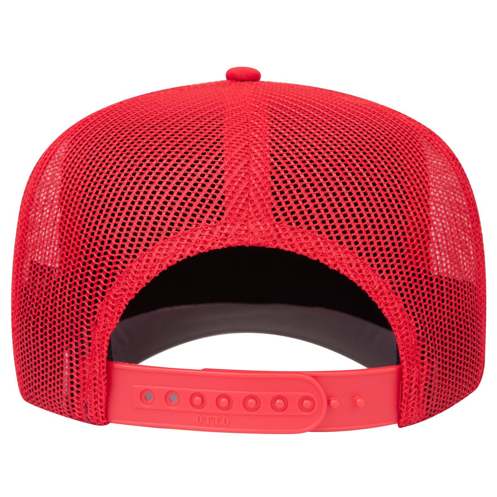 5 Panel Mid Profile Rope Trucker Hat C3-32-2