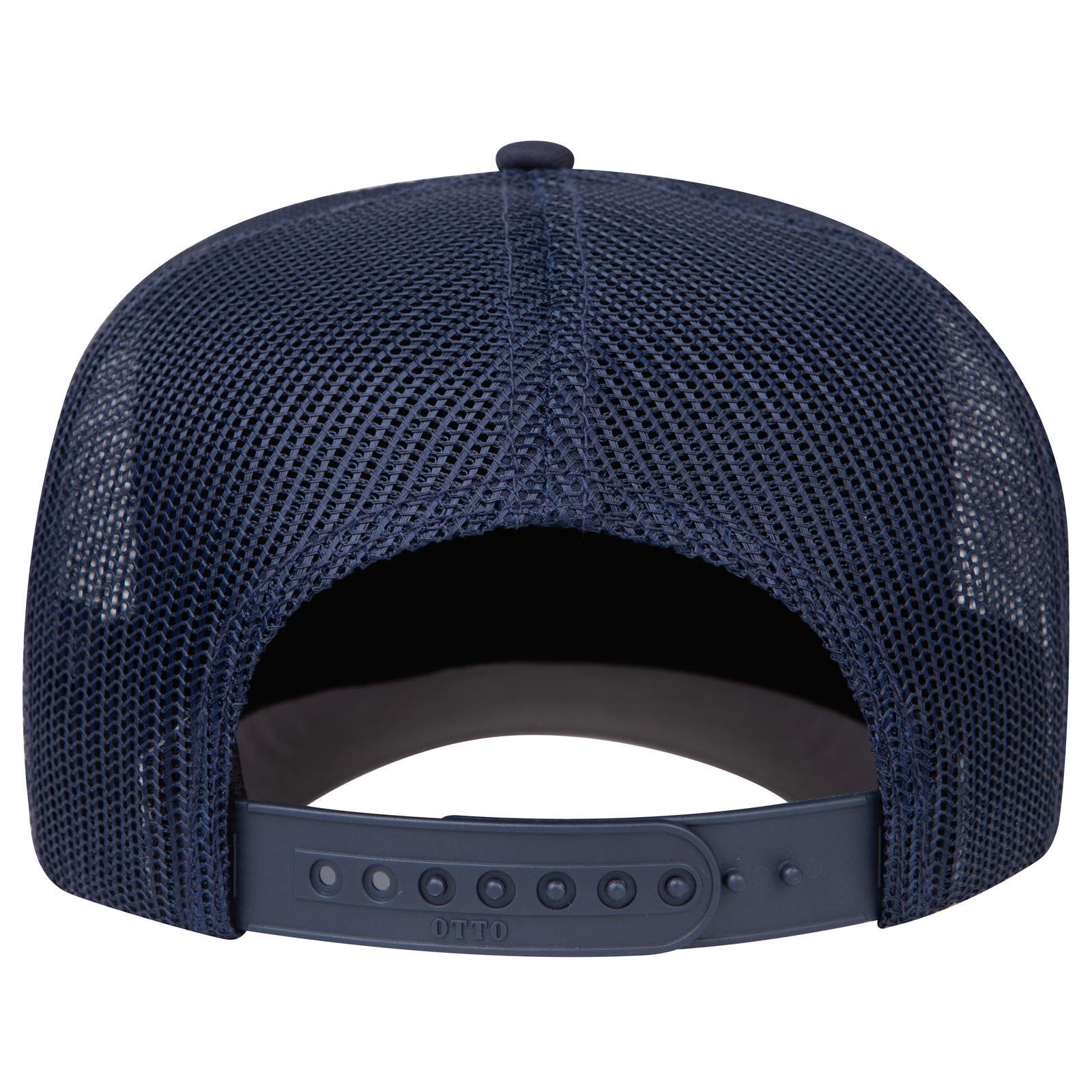 5 Panel Mid Profile Rope Trucker Hat C3-32-2