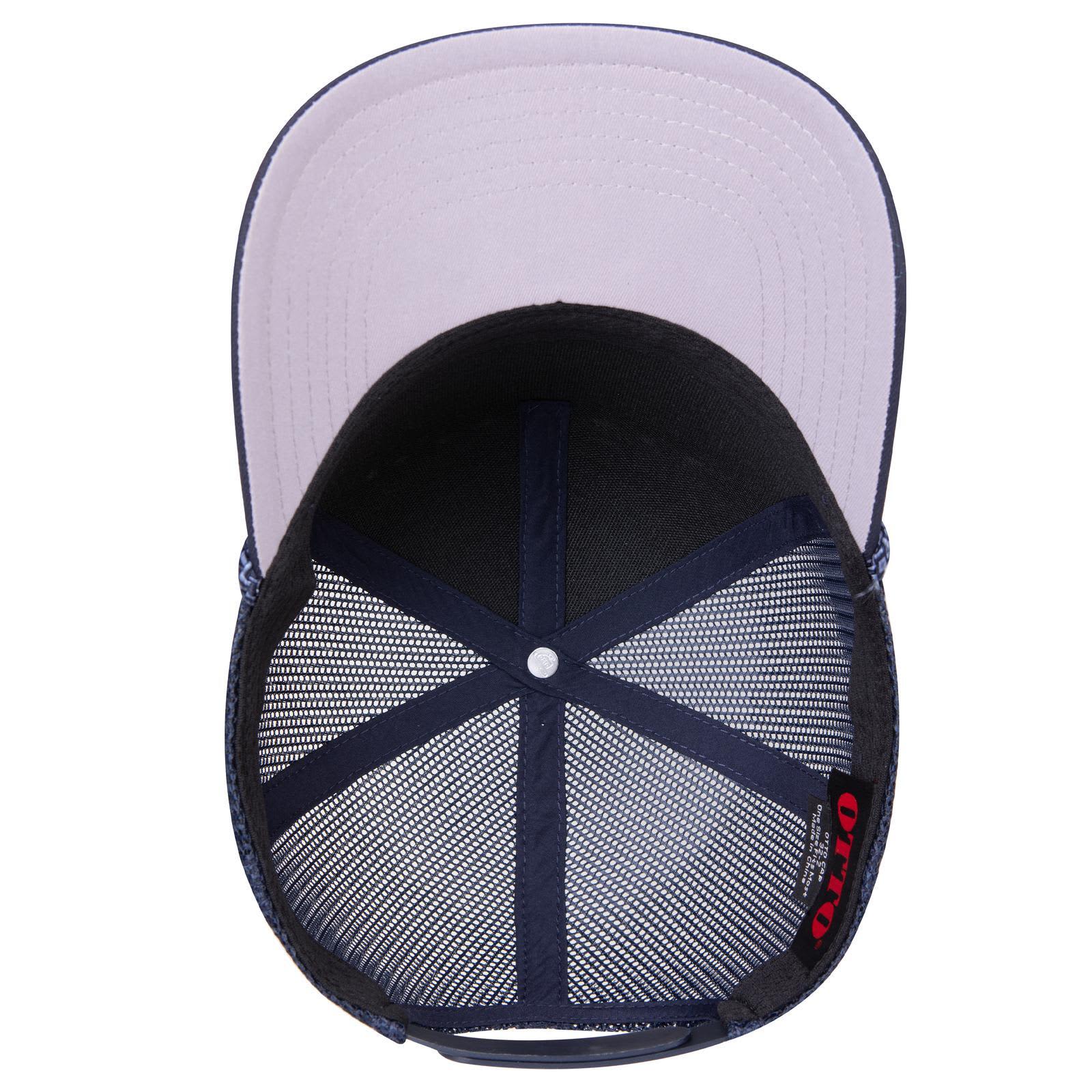 5 Panel Mid Profile Rope Trucker Hat C3-32-2