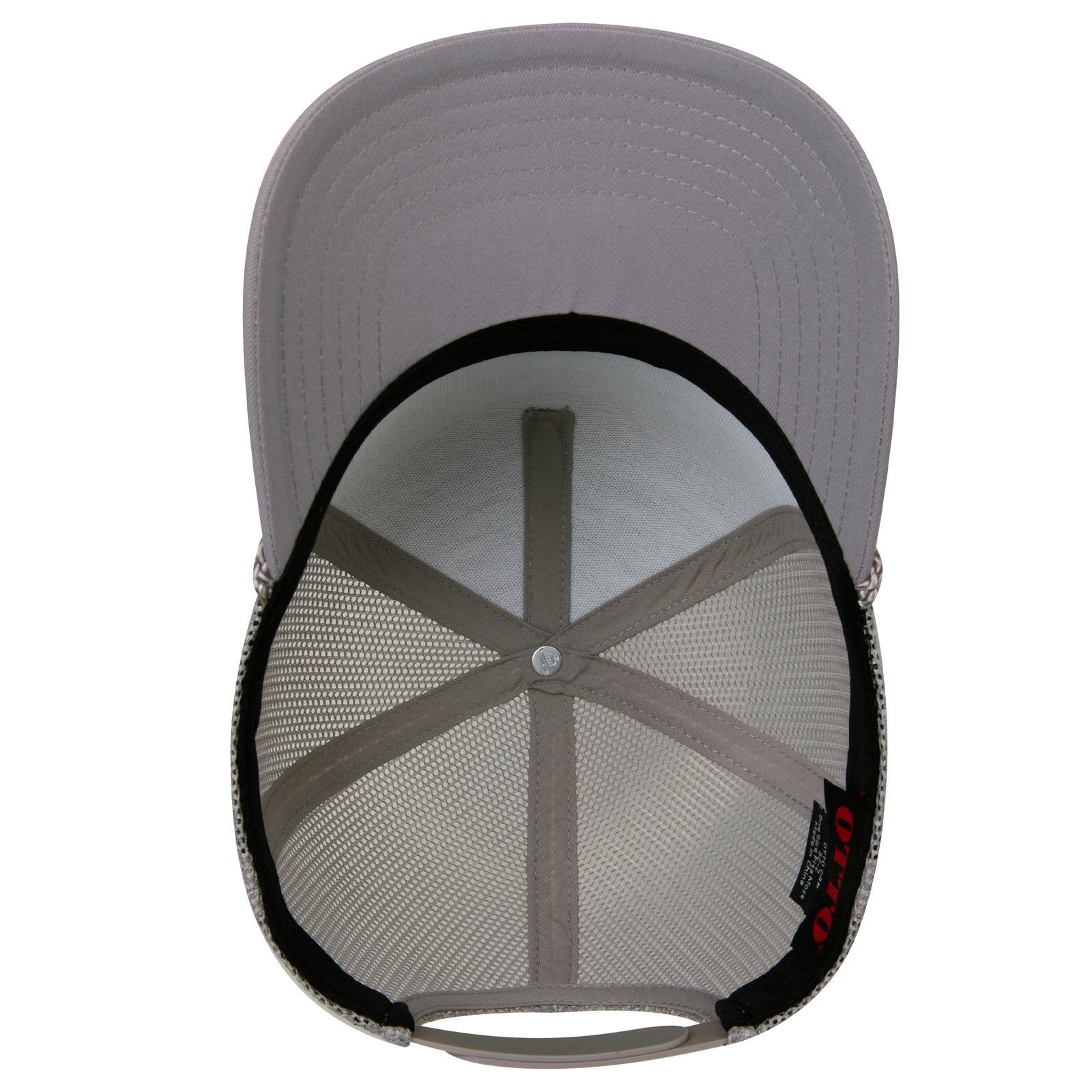 5 Panel Mid Profile Rope Trucker Hat C3-32-2