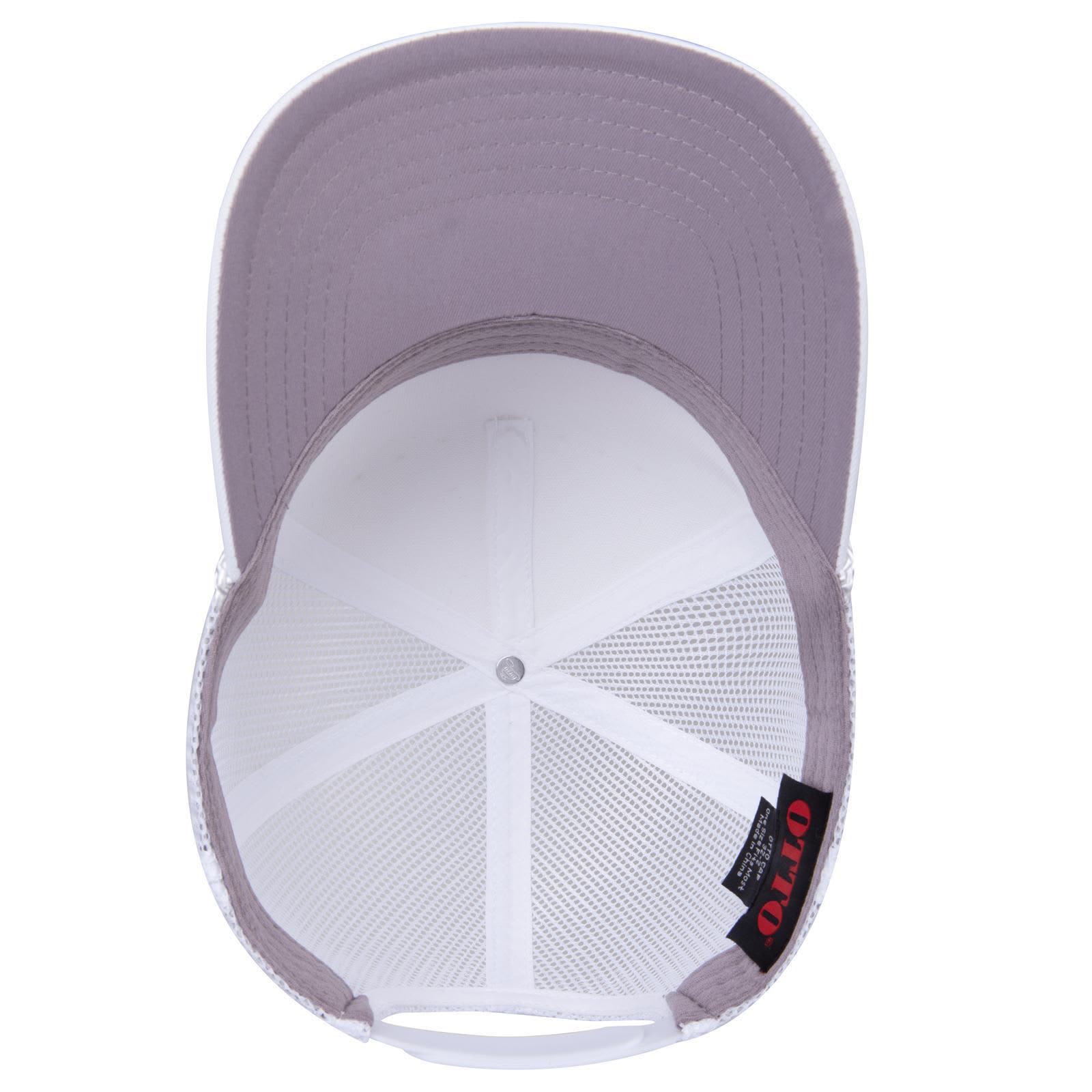 5 Panel Mid Profile Rope Trucker Hat C3-32-2