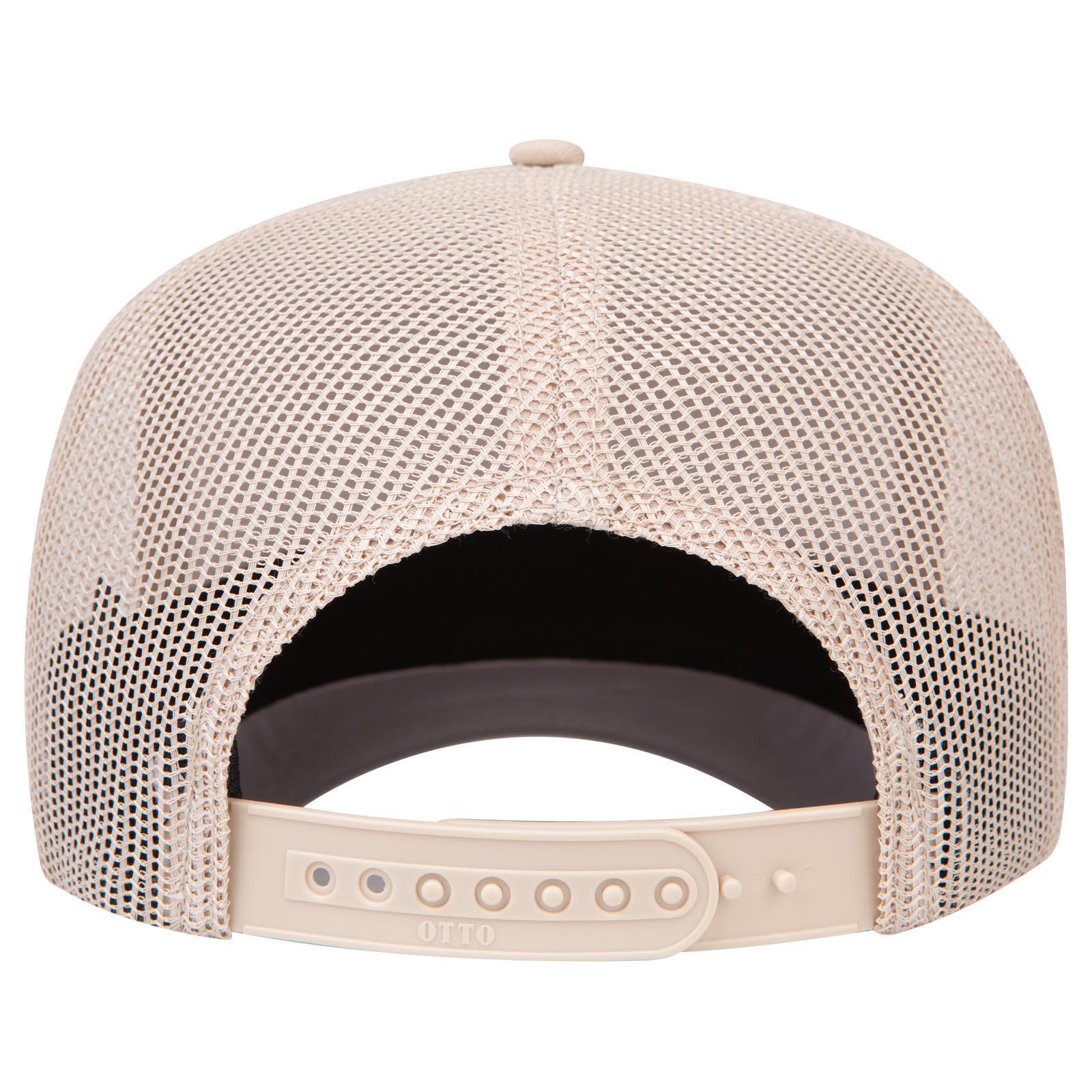 5 Panel Mid Profile Rope Trucker Hat C3-32-2