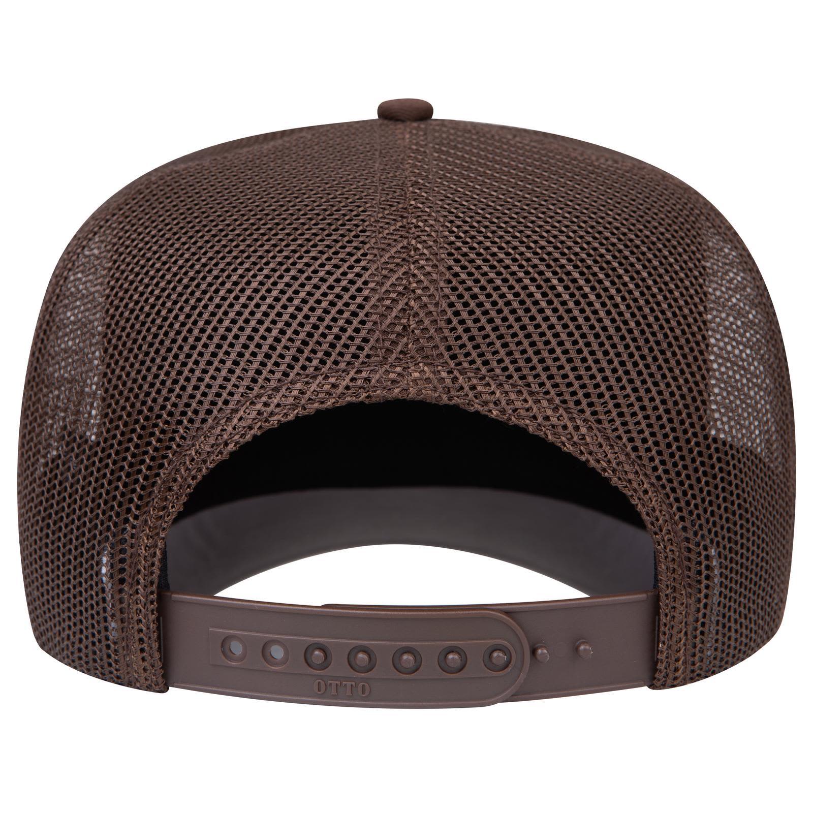 5 Panel Mid Profile Rope Trucker Hat C3-32-2