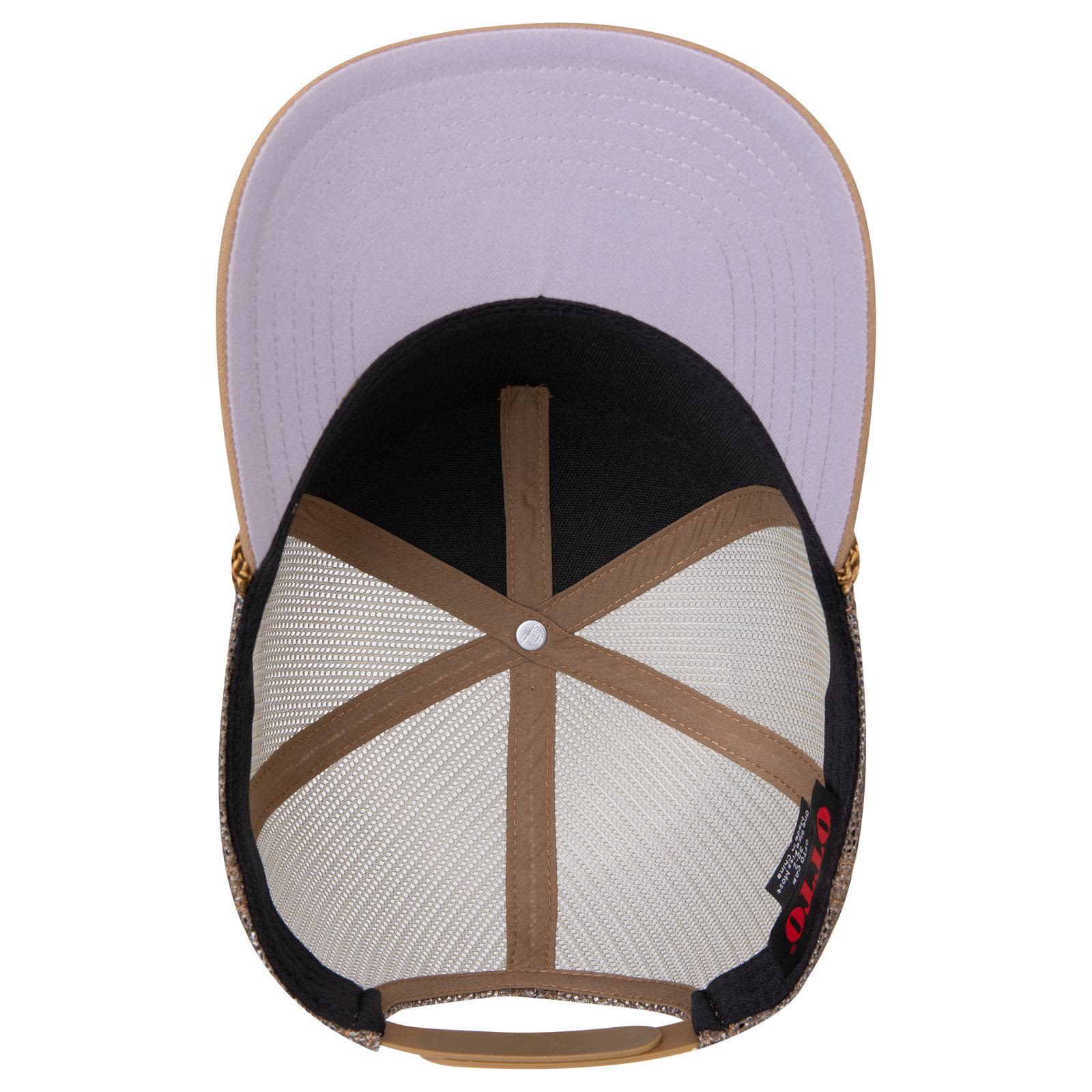 5 Panel Mid Profile Rope Trucker Hat C3-32-2