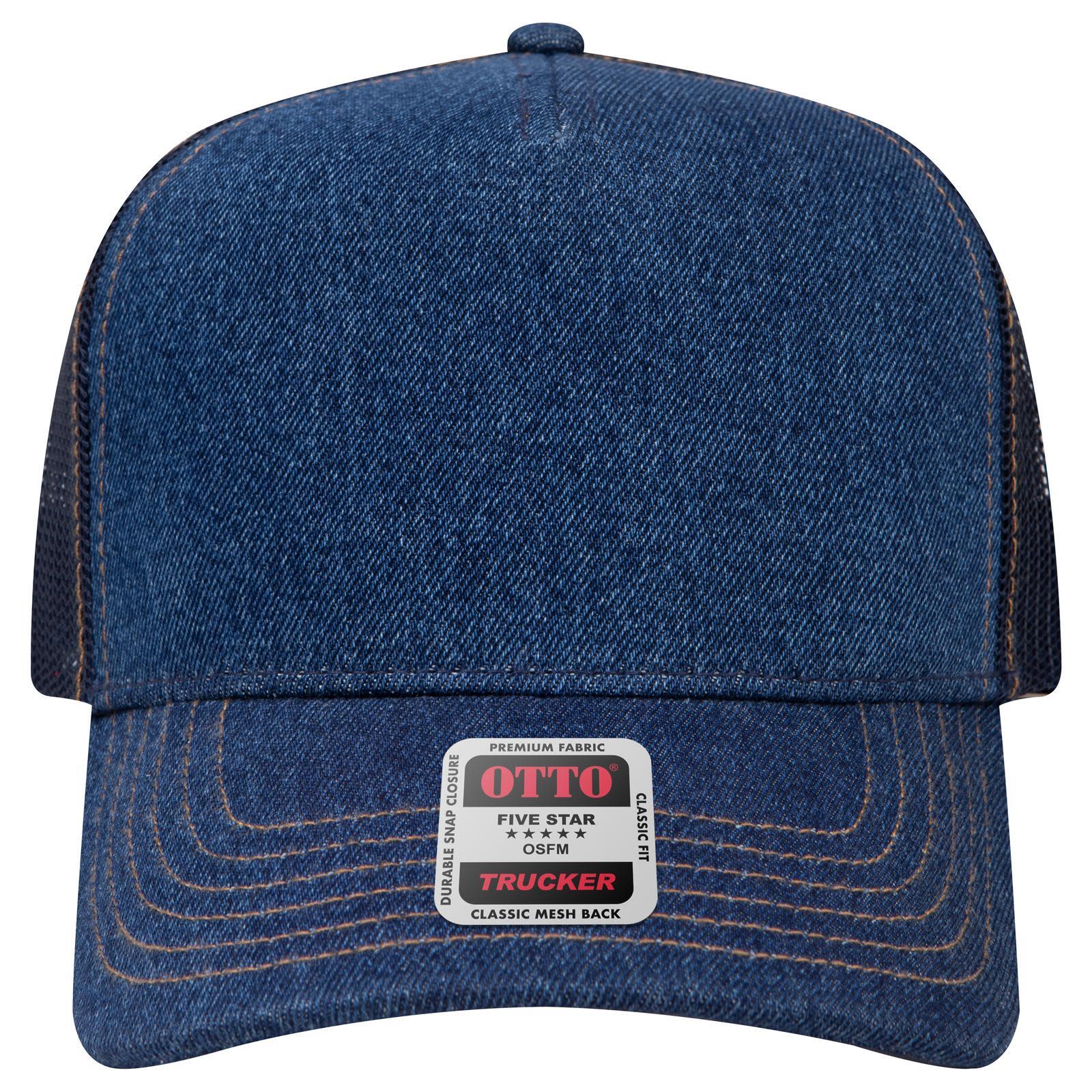 5 Panel Mid Profile Trucker Cap C3-32-285