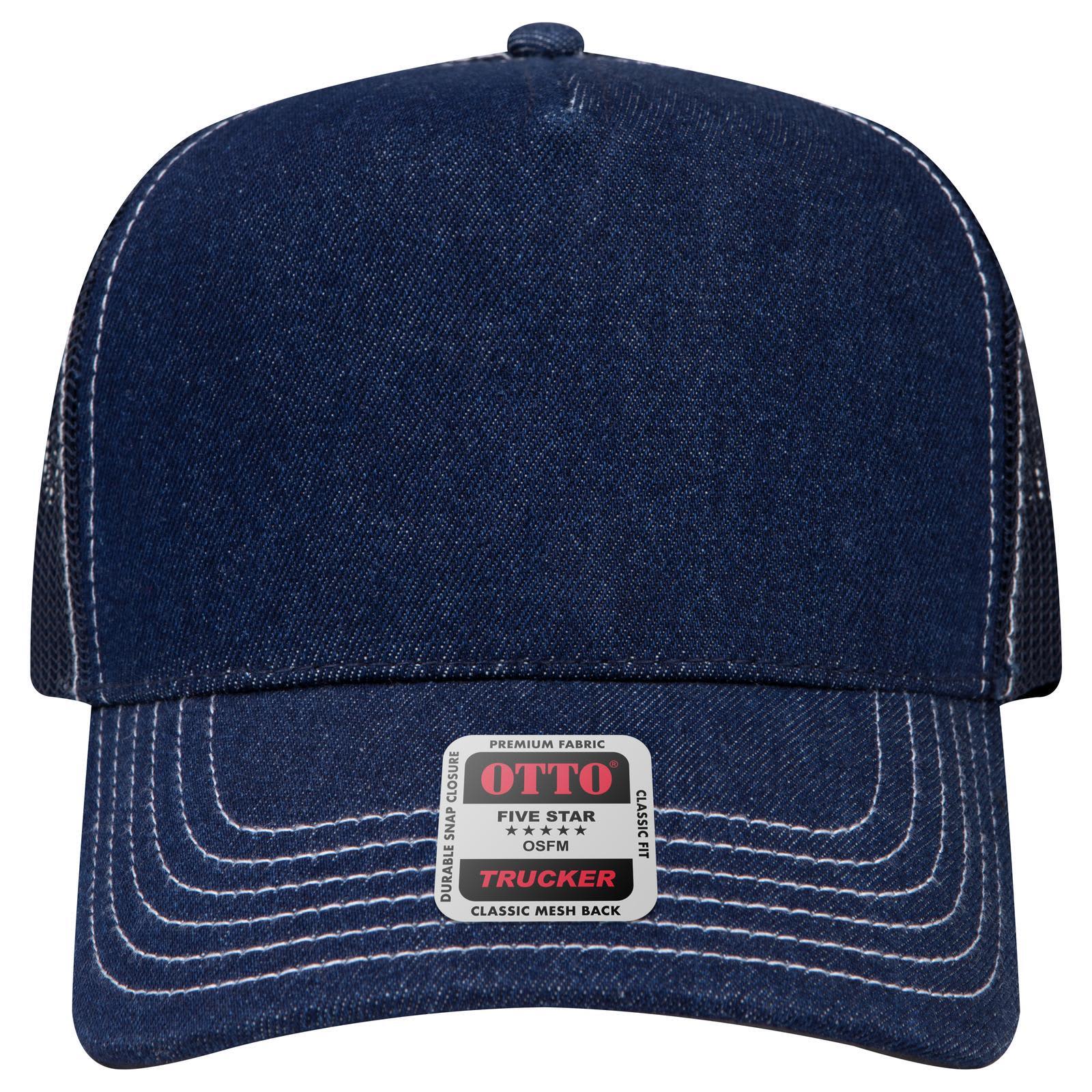 5 Panel Mid Profile Trucker Cap C3-32-285