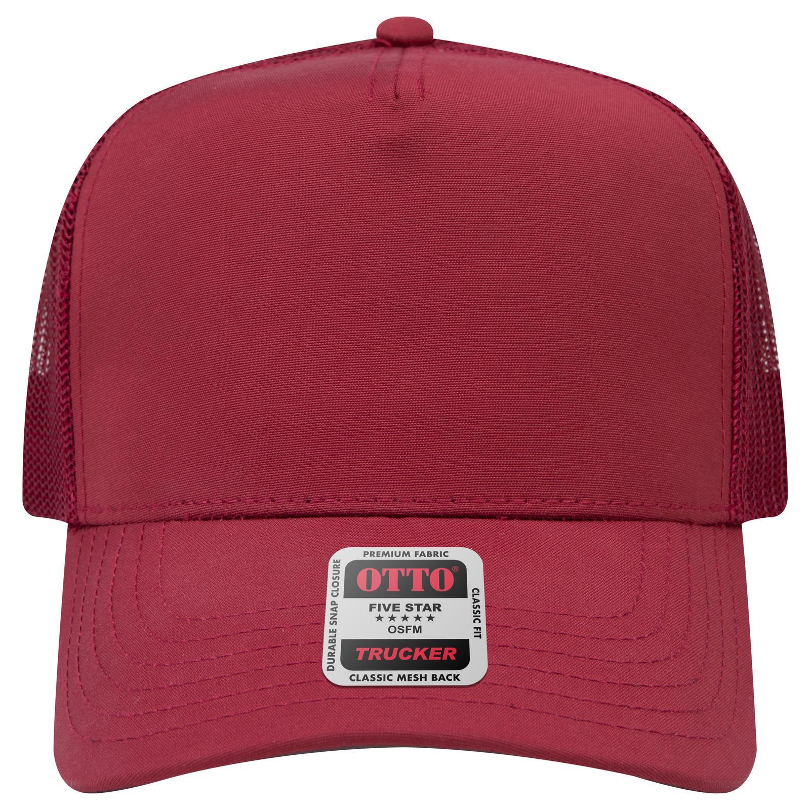 5 Panel Mid Profile Trucker Cap C3-32-285
