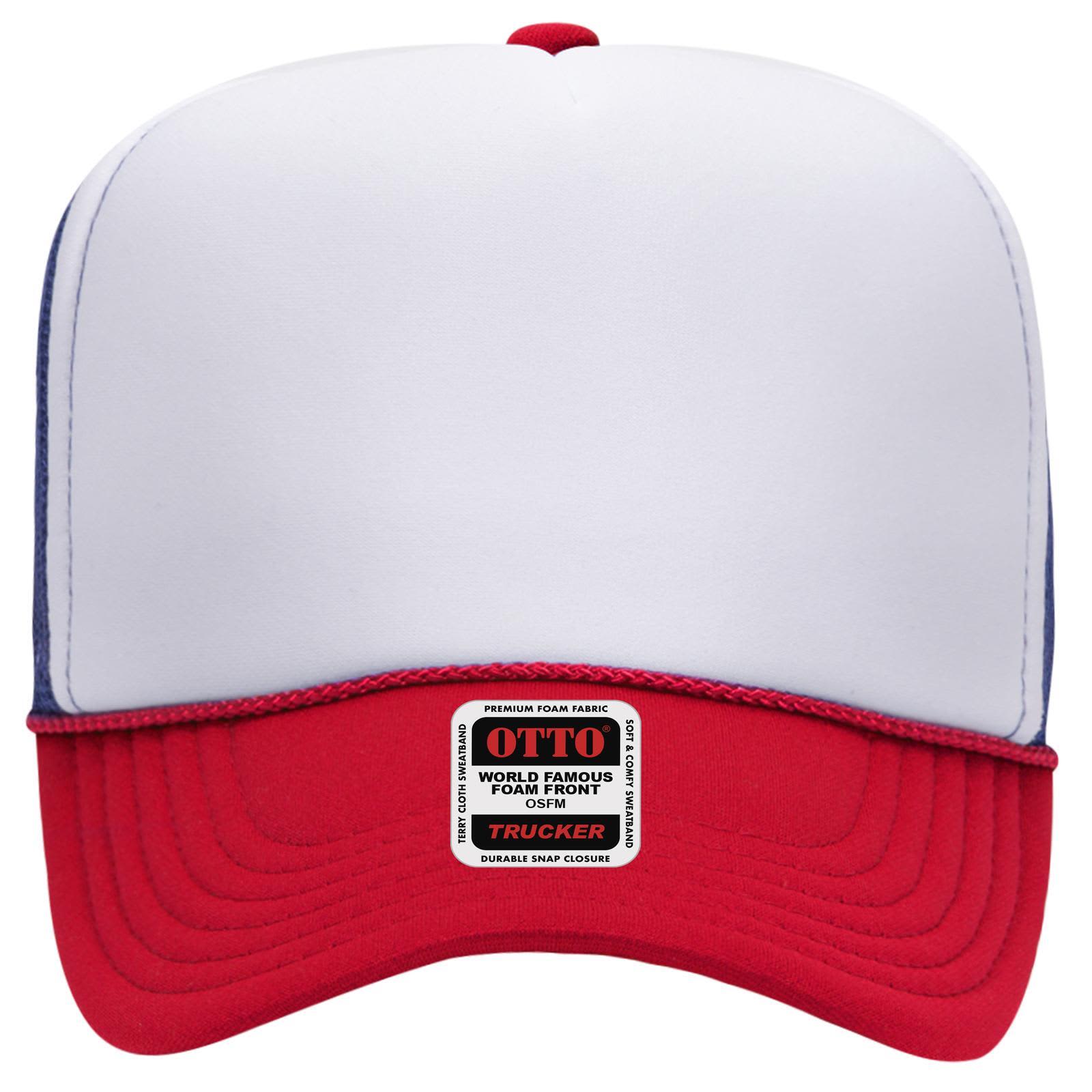 5 Panel High Crown Trucker Cap C3-39-165