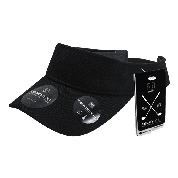 Pique Patterned Sun Visors
