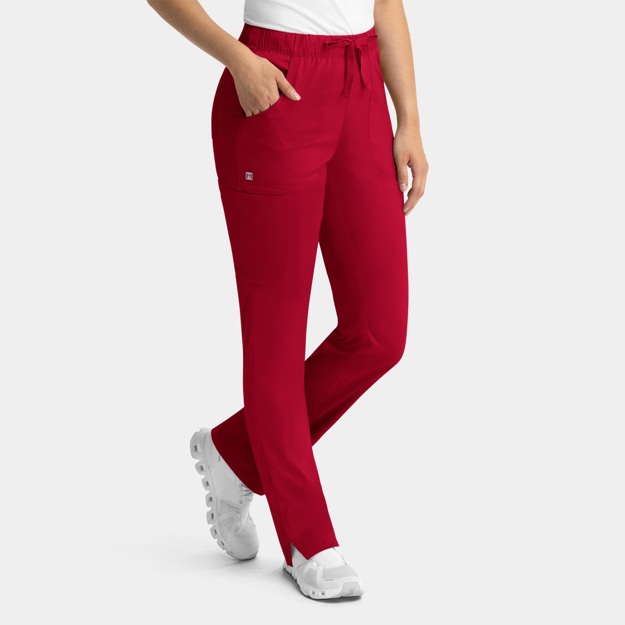Matrix Womens Full Elastic Waistband Cargo Pant