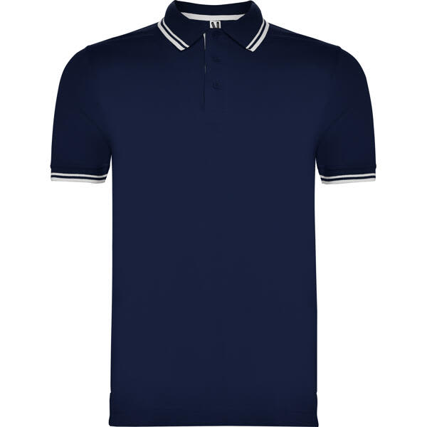 Navy Blue/White