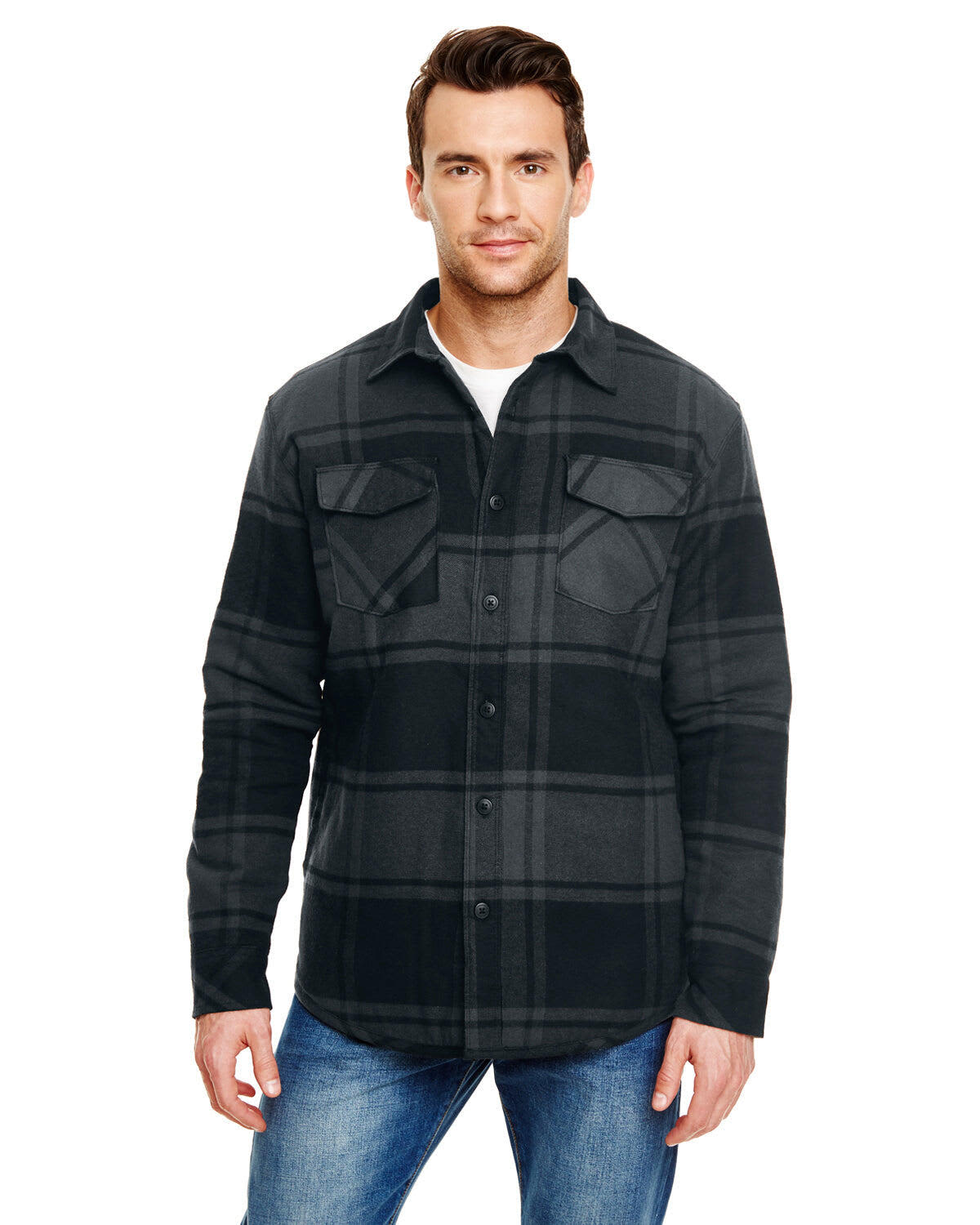 Flannel Jacket with Poly Lining