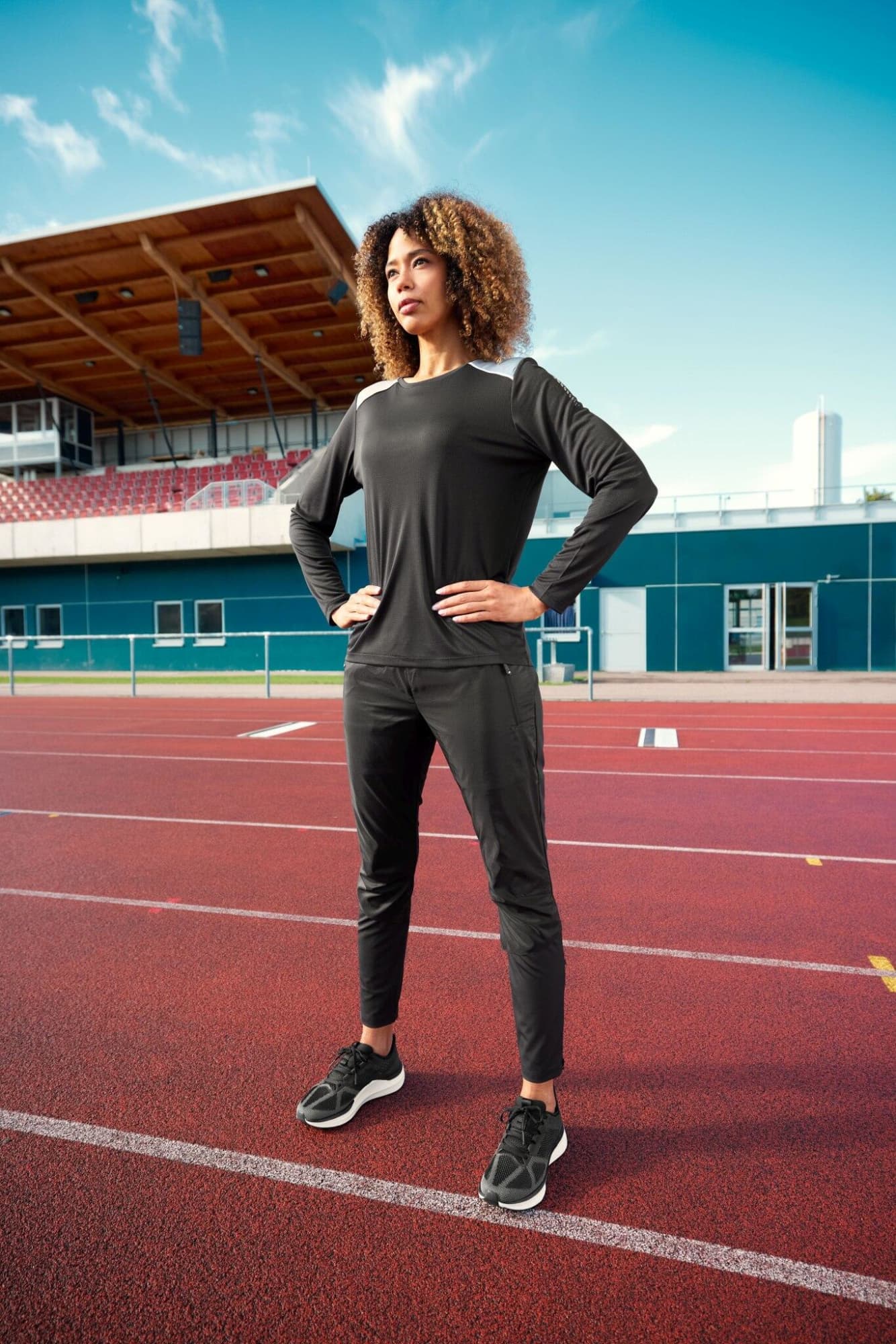 Ladies Running Shirt Longsleeve C3-JN1385