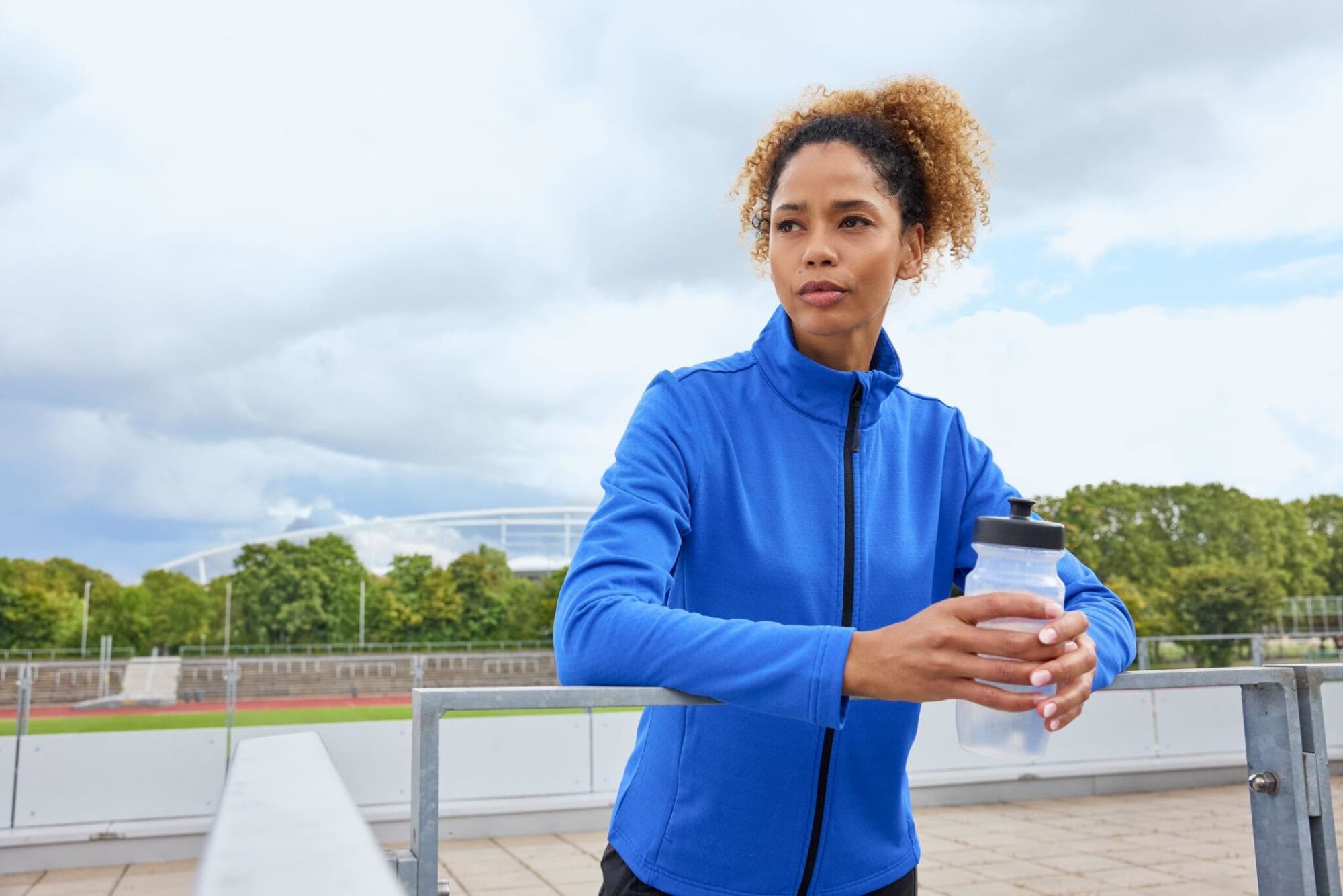 Ladies Sports Structured Fleece Jacket C3-JN1387