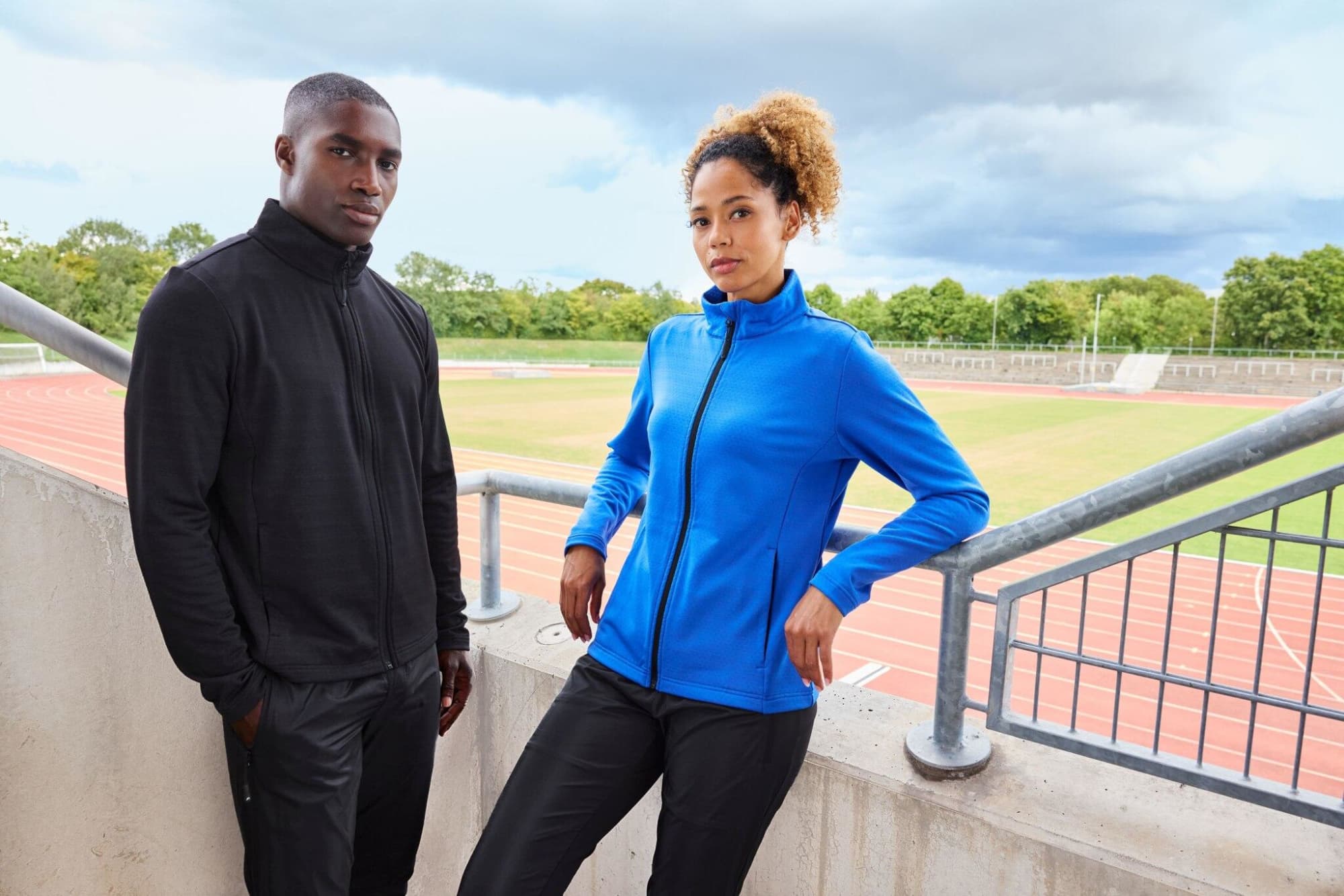 Mens Sports Structured Fleece Jacket C3-JN1388