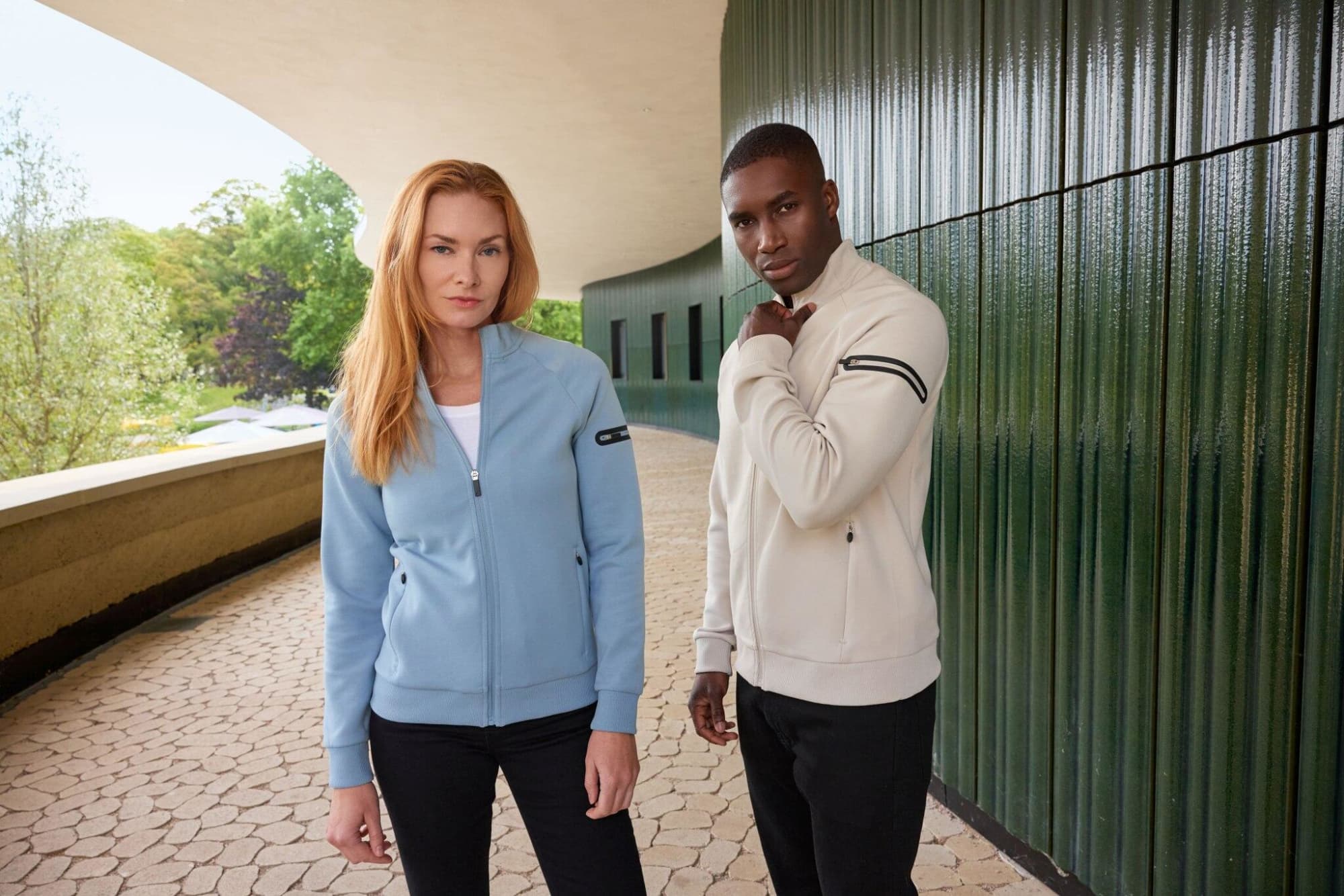 Mens Zip Jacket Interlock C3-8054