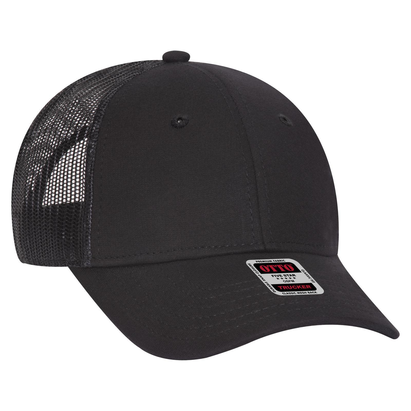 6 Panel Low Profile Trucker Cap