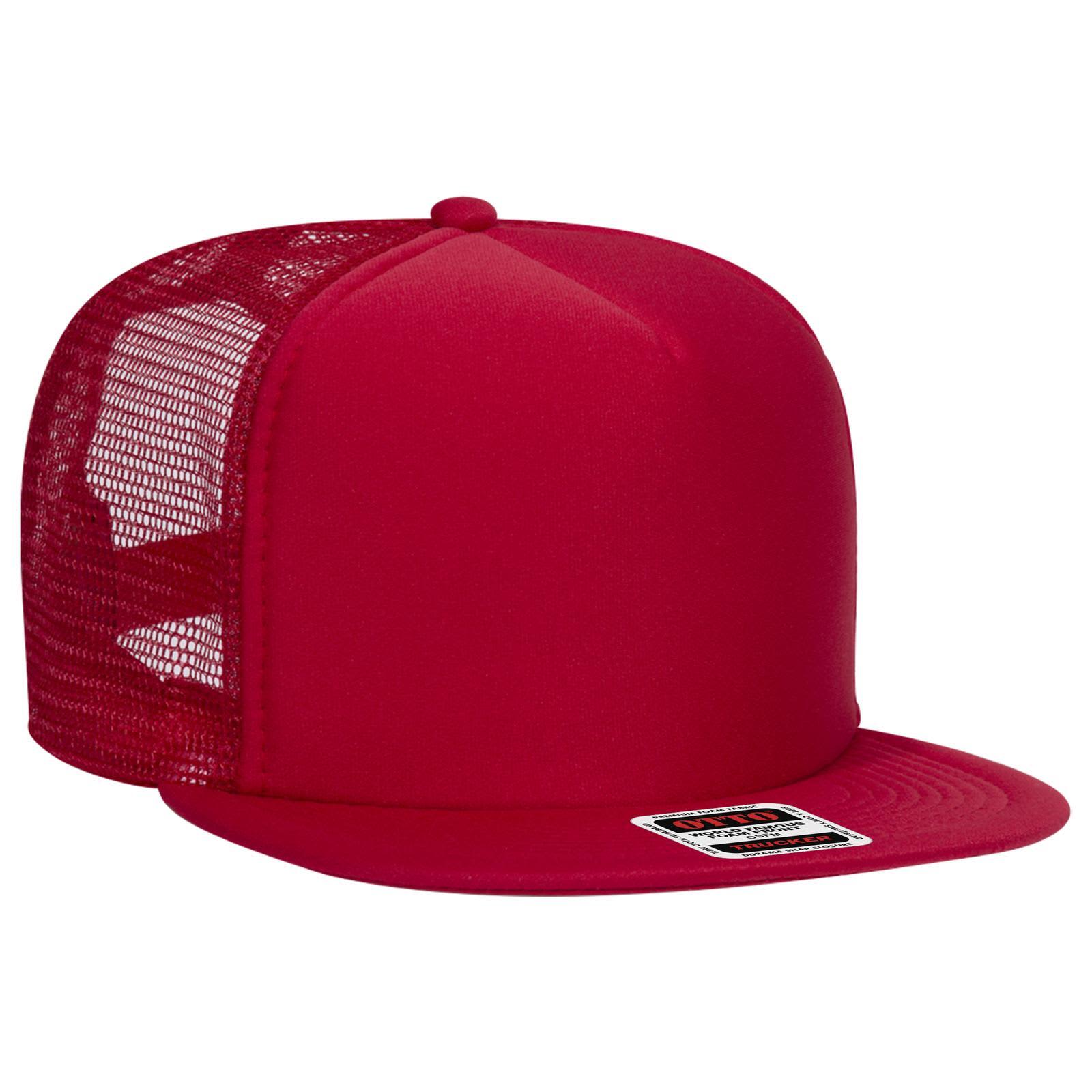 5 Panel High Crown Trucker Cap