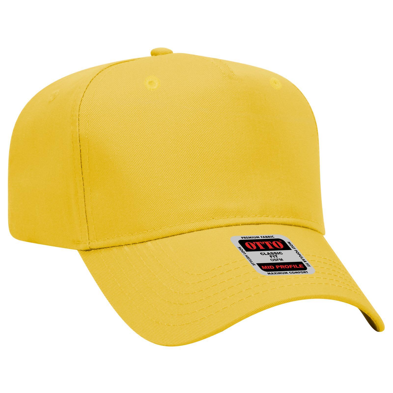 5 Panel Mid Crown Baseball Cap promotional product