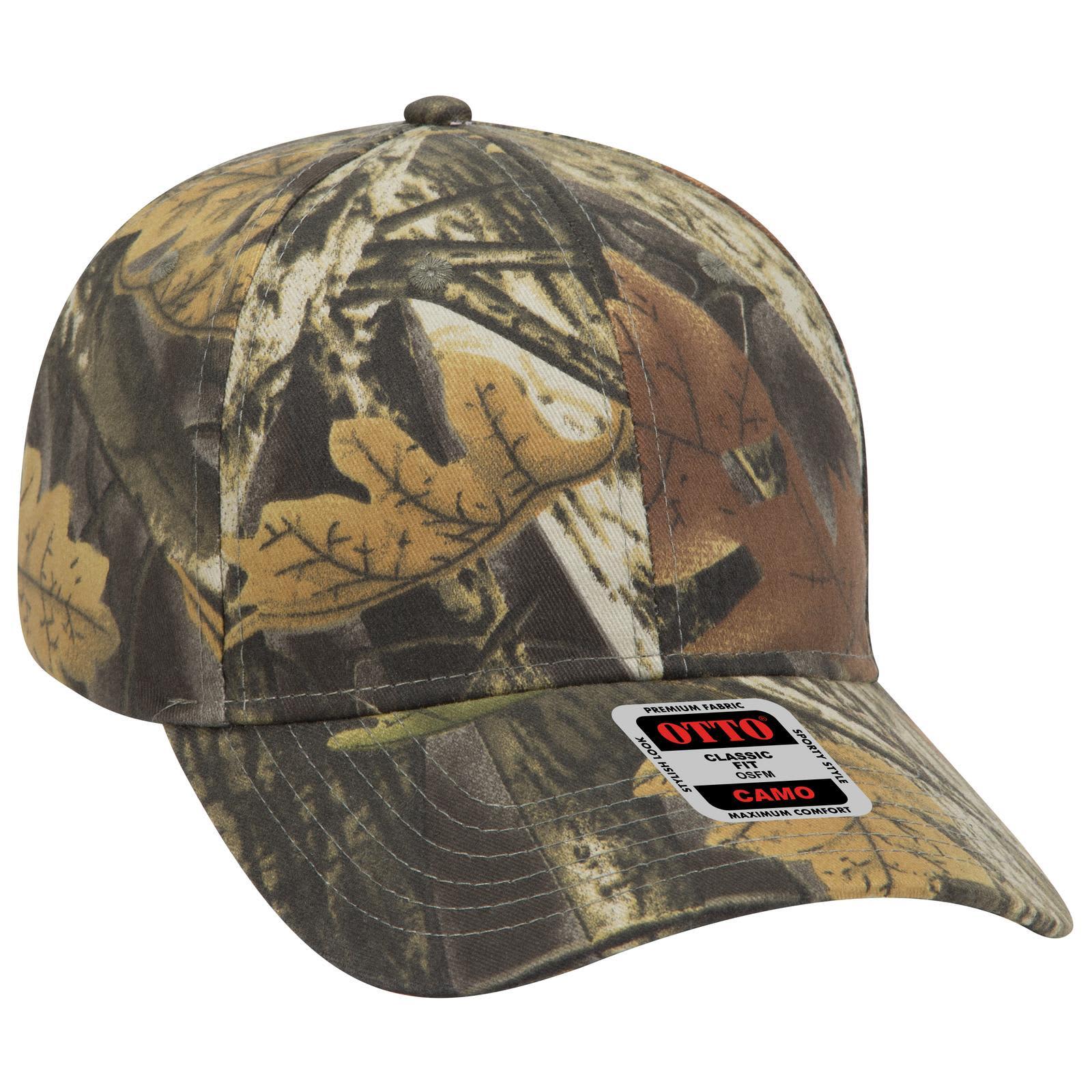 Camo 6 Panel Low Profile Baseball Cap promotional product