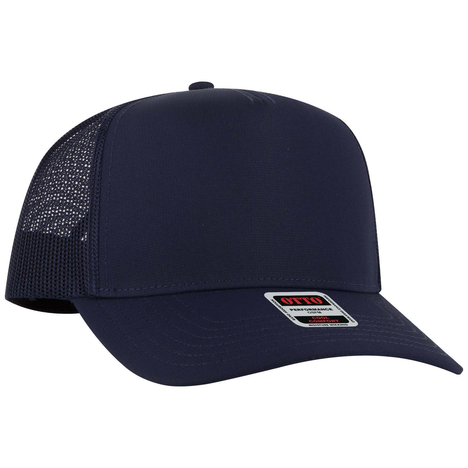 5 Panel Mid Profile Trucker Cap
