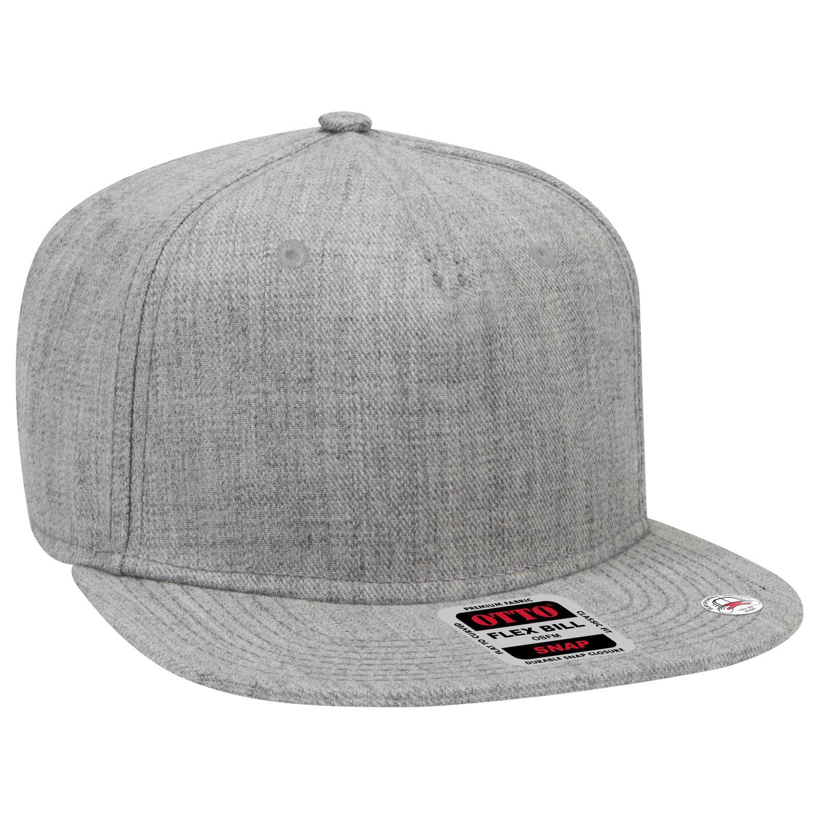 5 Panel Pro Style Snapback Cap (Grey Undervisor) promotional product