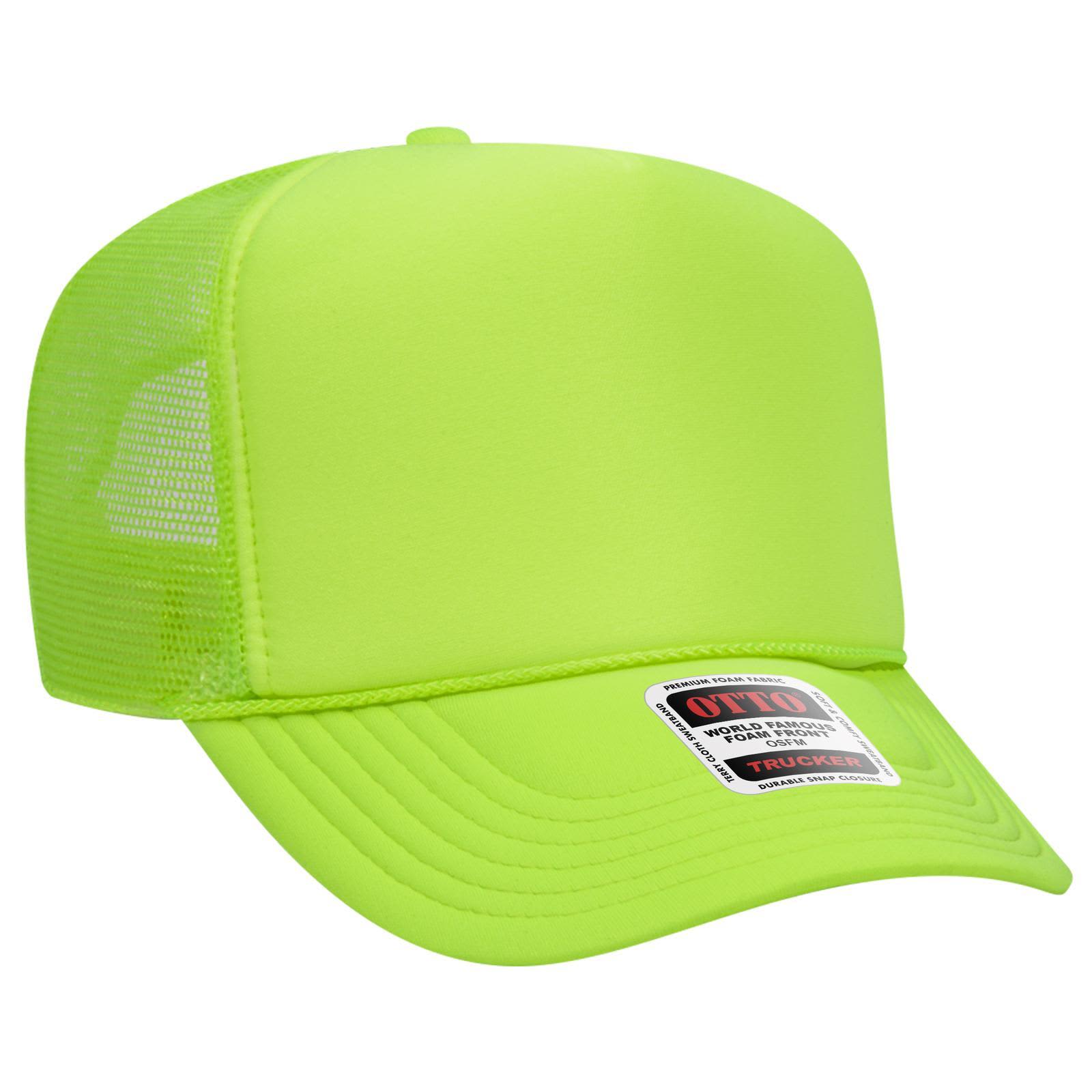 5 Panel High Crown Trucker Cap