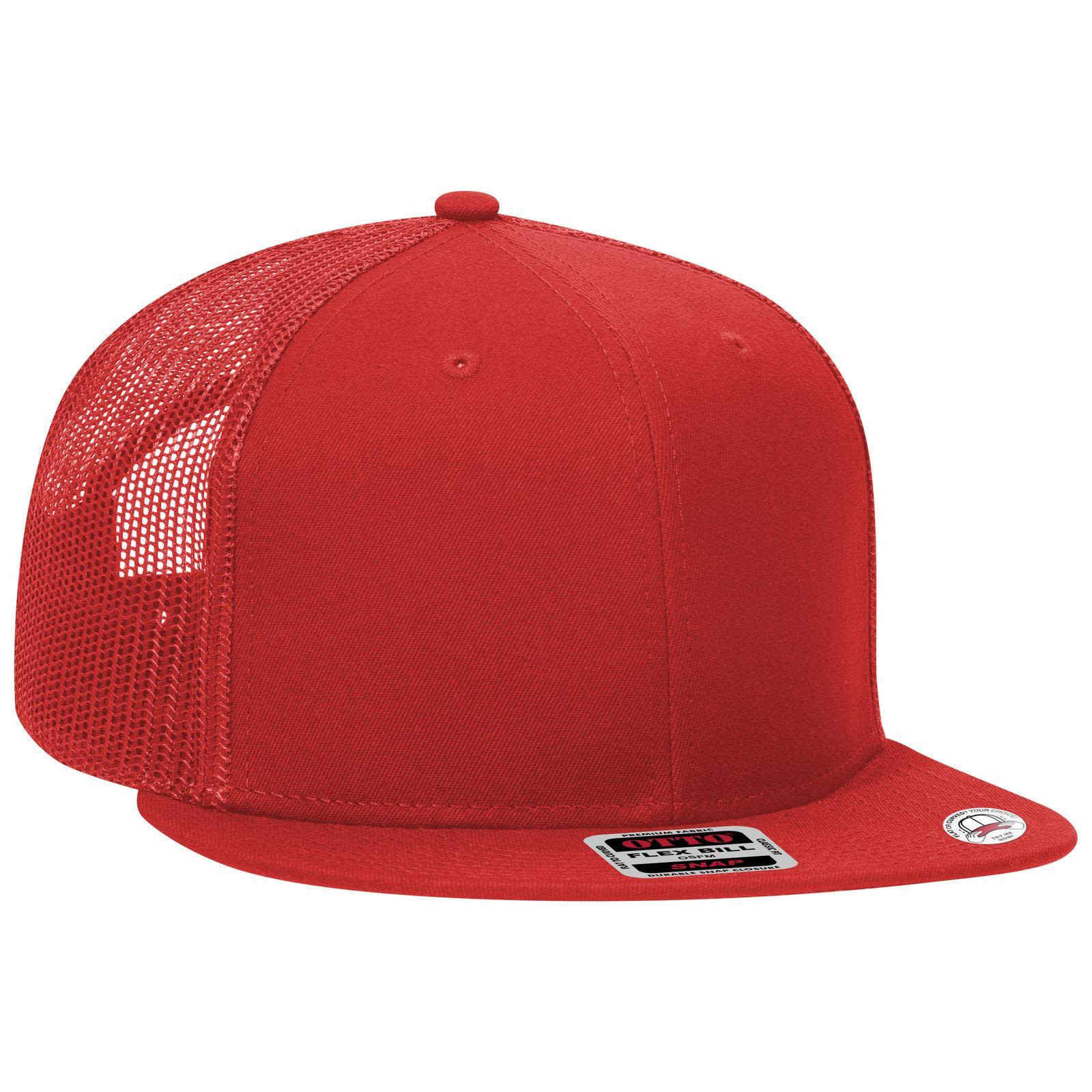 6 Panel Mid Profile Trucker Cap