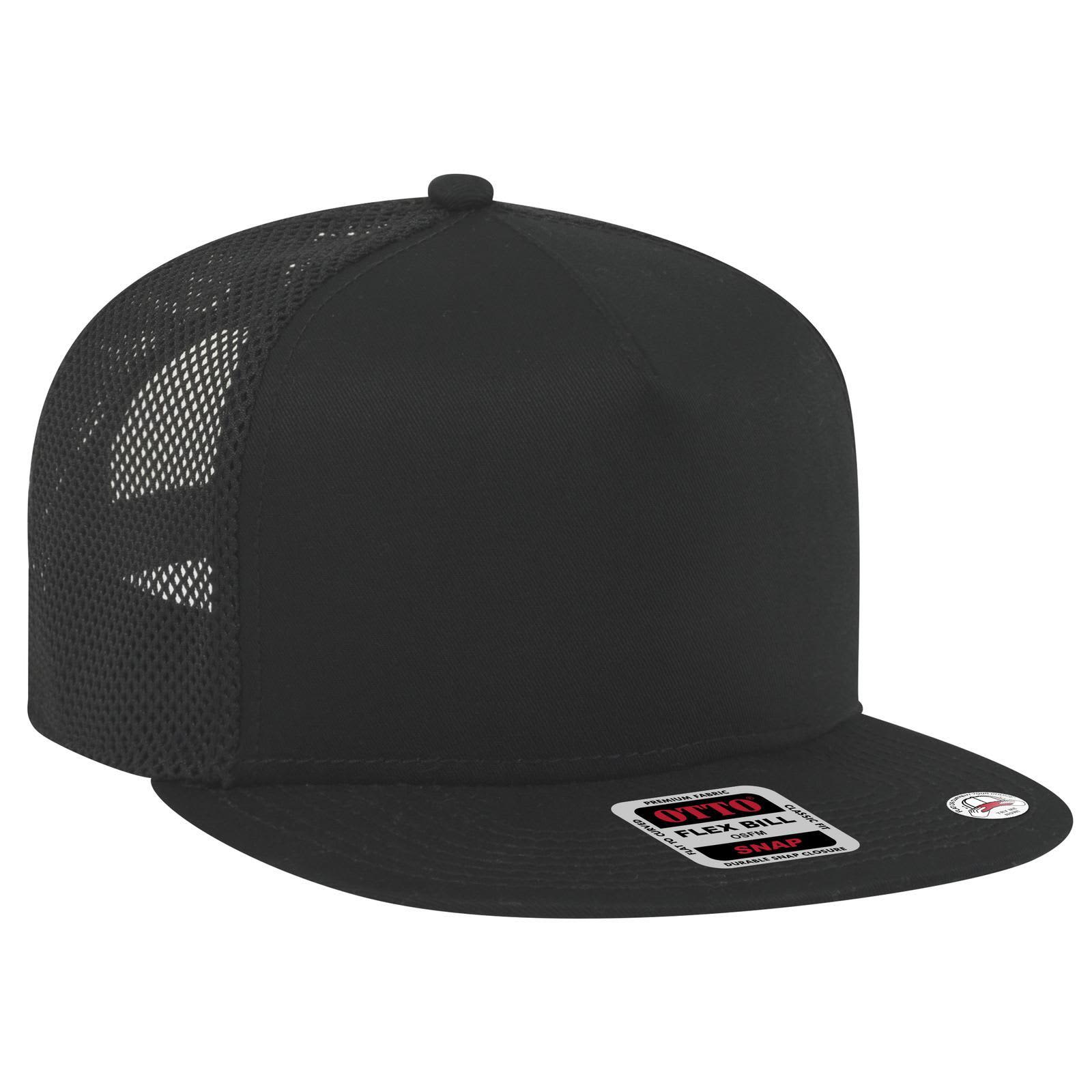 5 Panel Mid Profile Trucker Cap